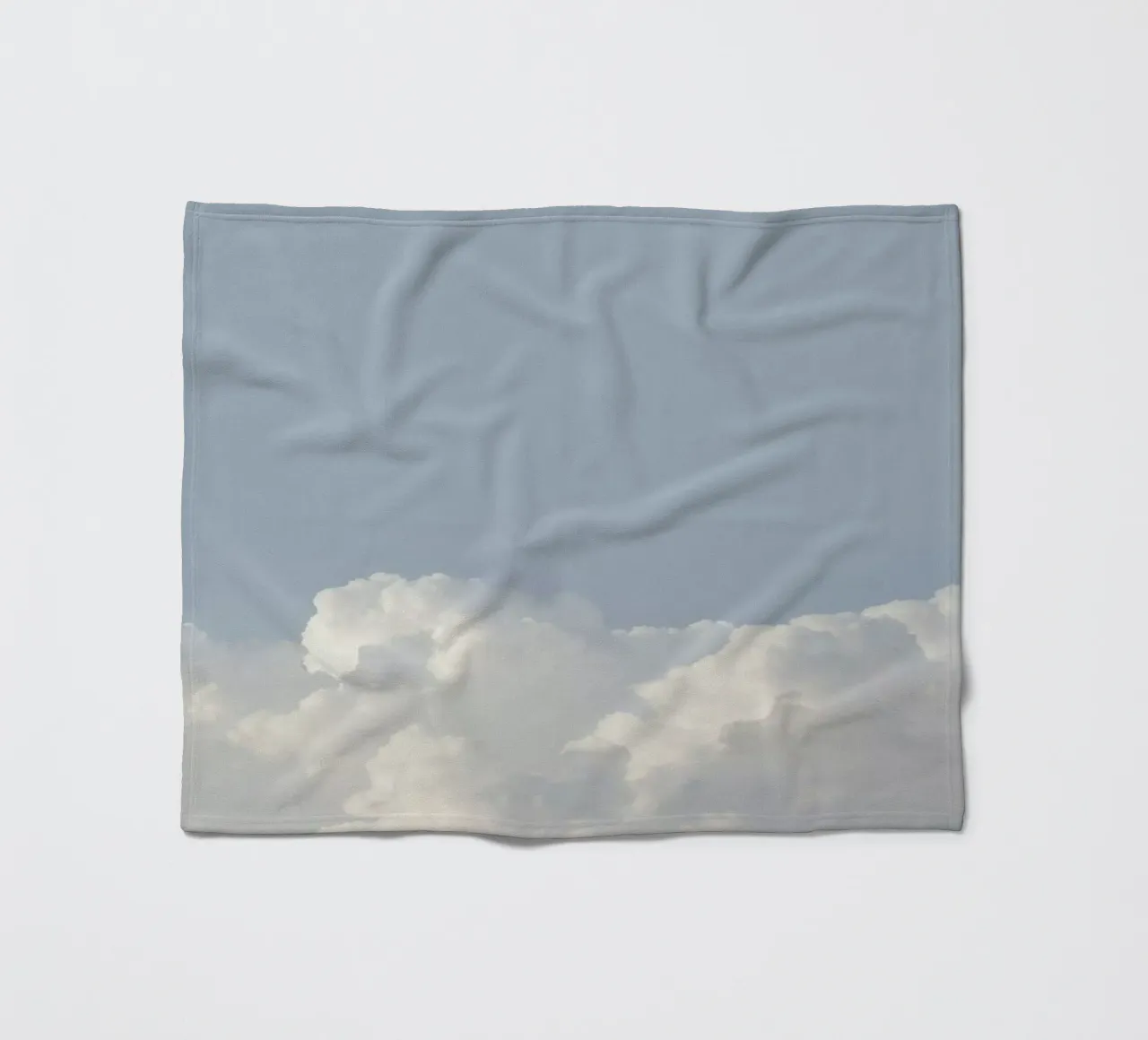 Cloud Sky Pastel coperta in pile da George Griefy