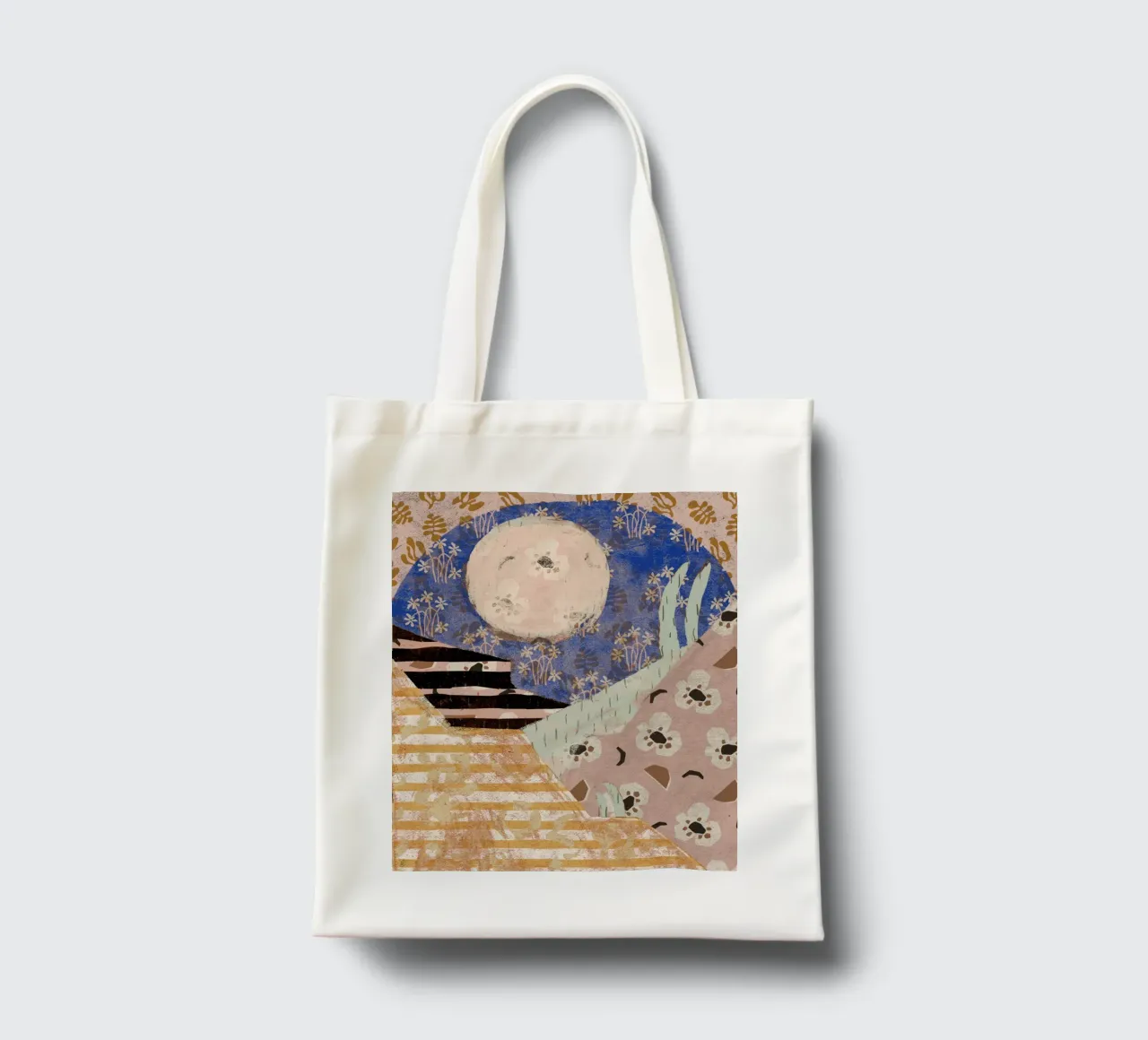 Pattern Play No 16 borsa in juta da treechild