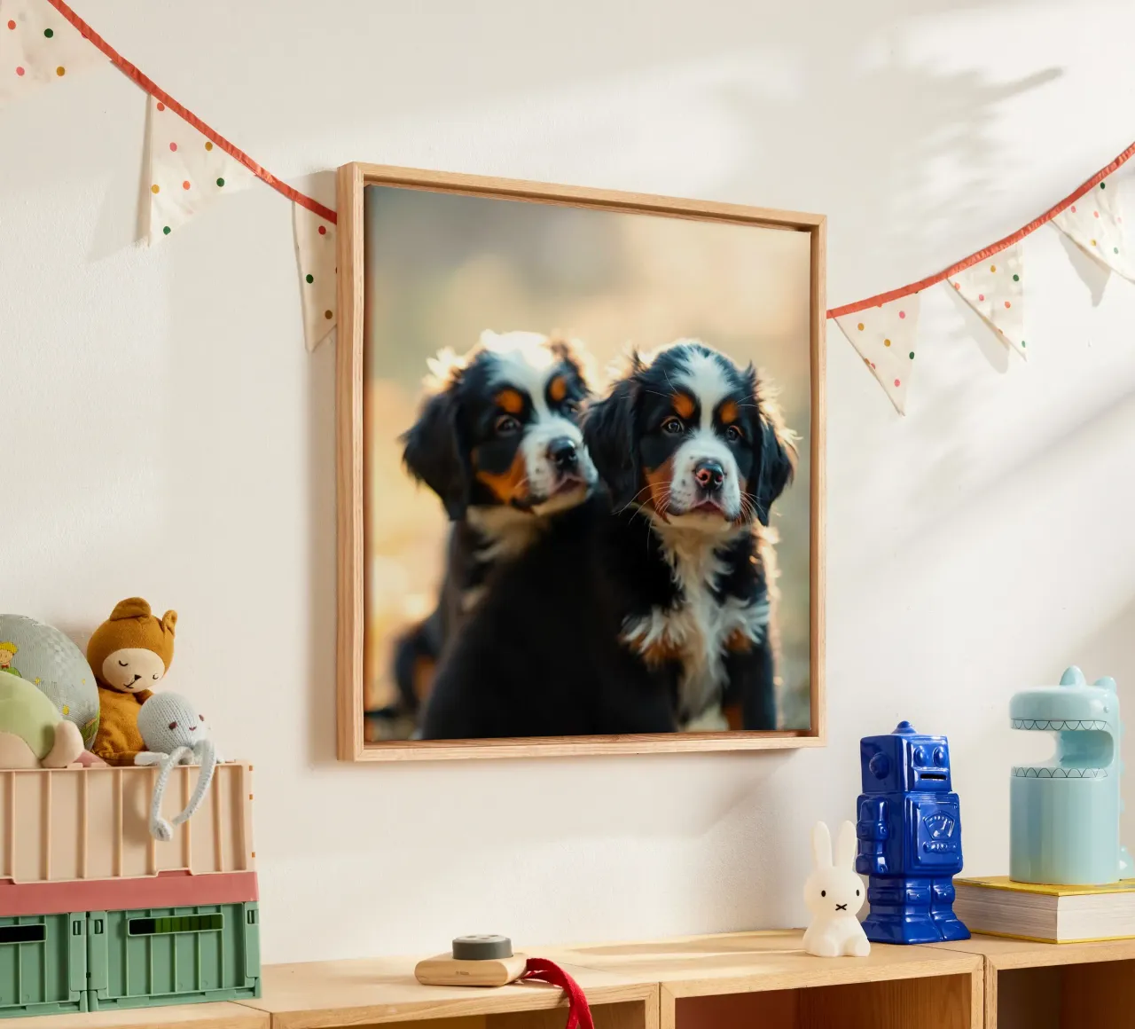 cute little puppies #70 canvas by Yumis.Beargang.and.Me