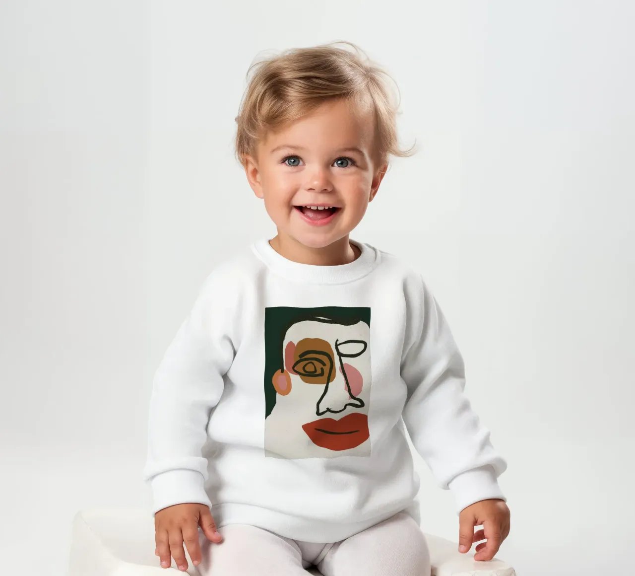 Mirada Fragmentada sudadera de bebé de Terra Tone