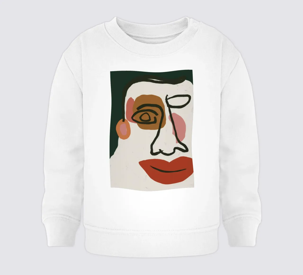 Mirada Fragmentada sudadera de bebé de Terra Tone