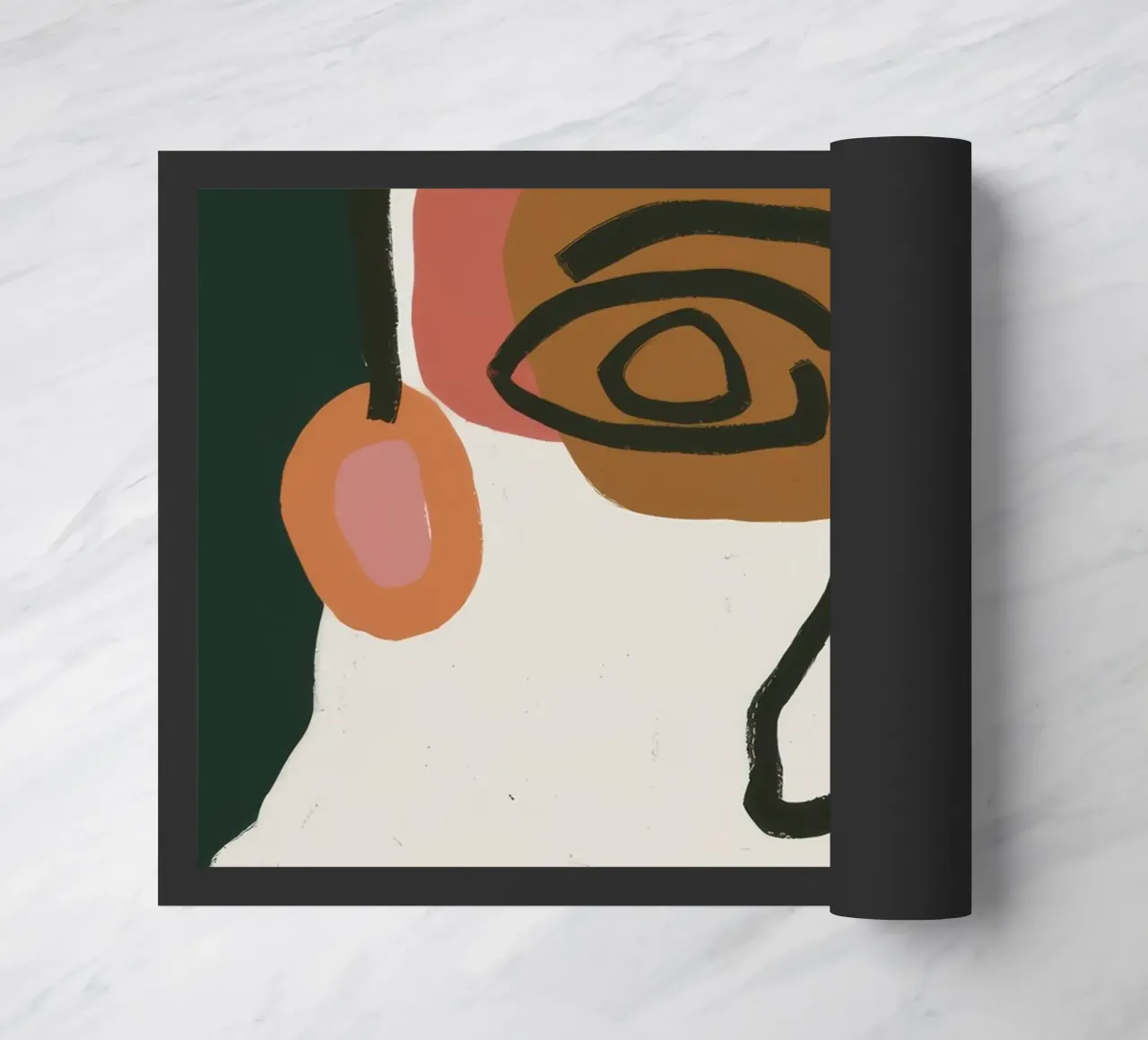 Mirada Fragmentada felpudo de Terra Tone
