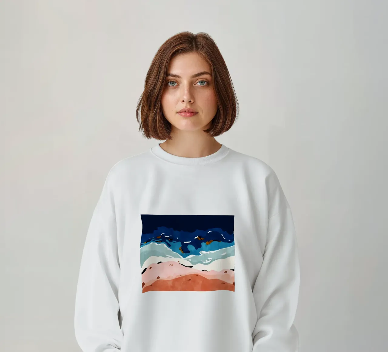 Cuore d'oceano felpa da 83oranges