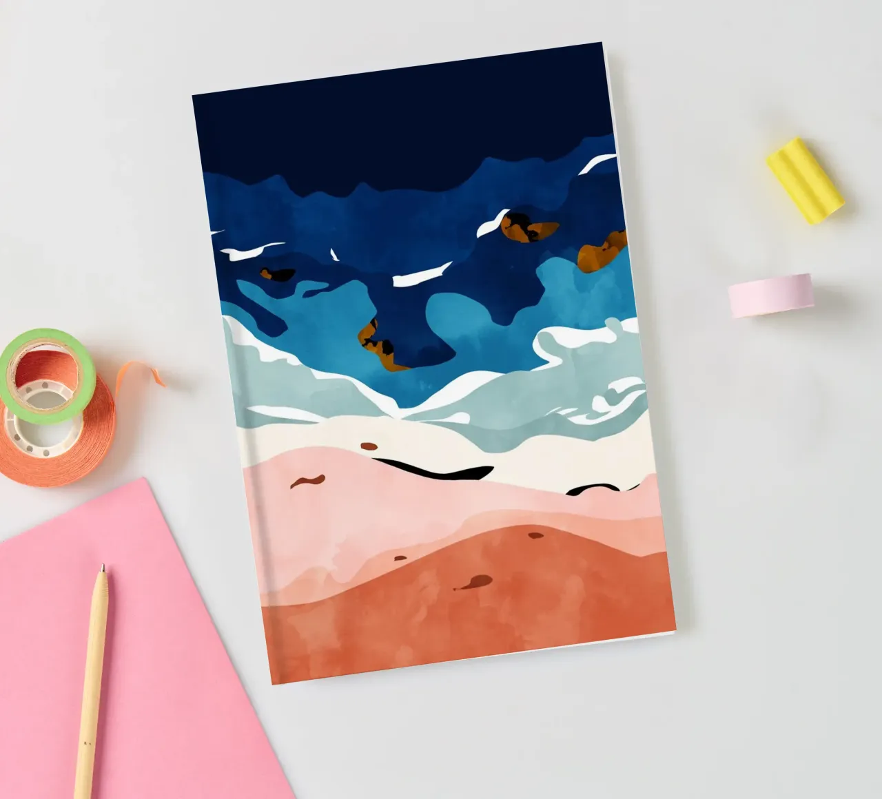 Ocean Heart notebook by 83oranges