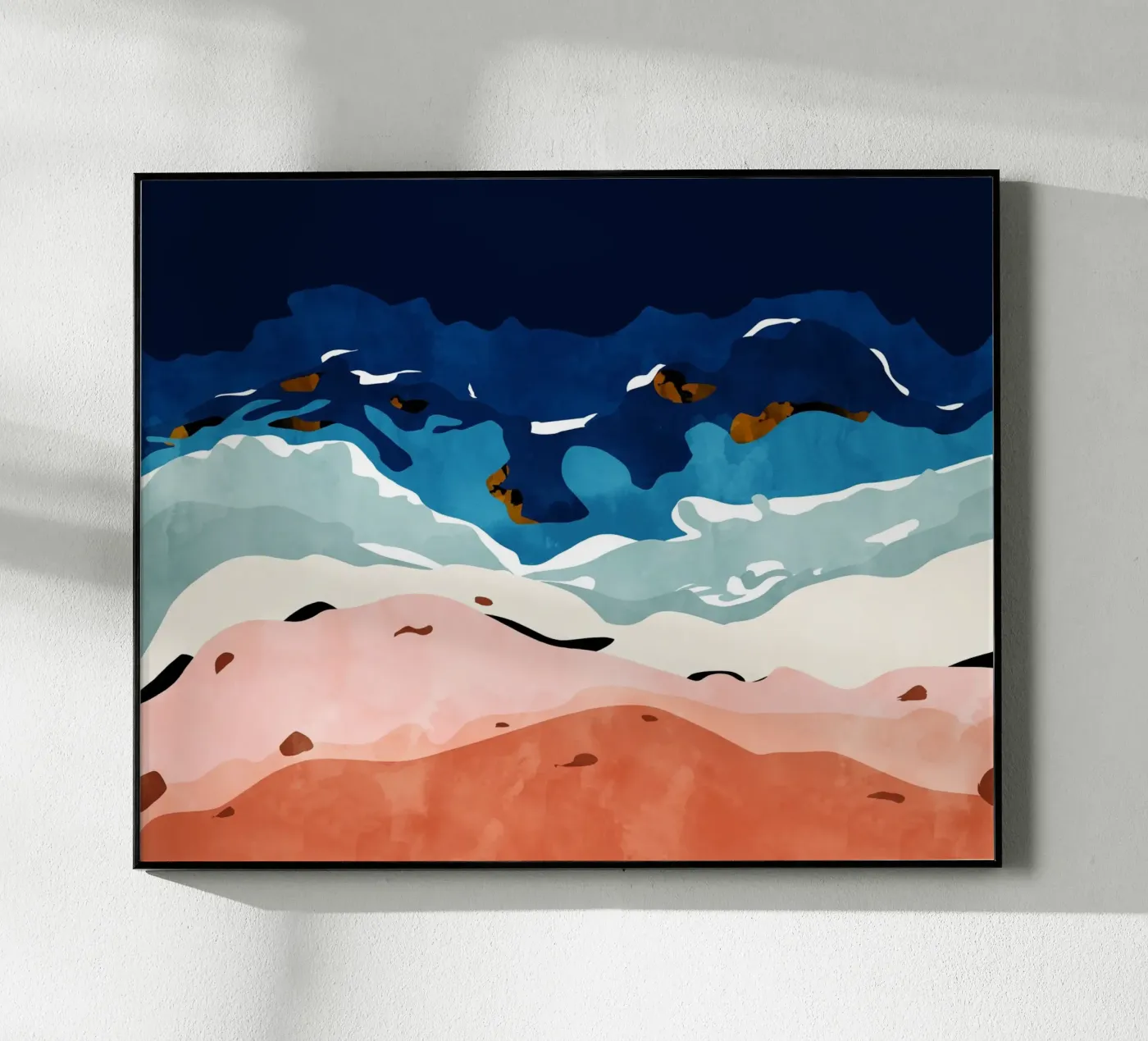 Ocean Heart acrylic glass by 83oranges.com