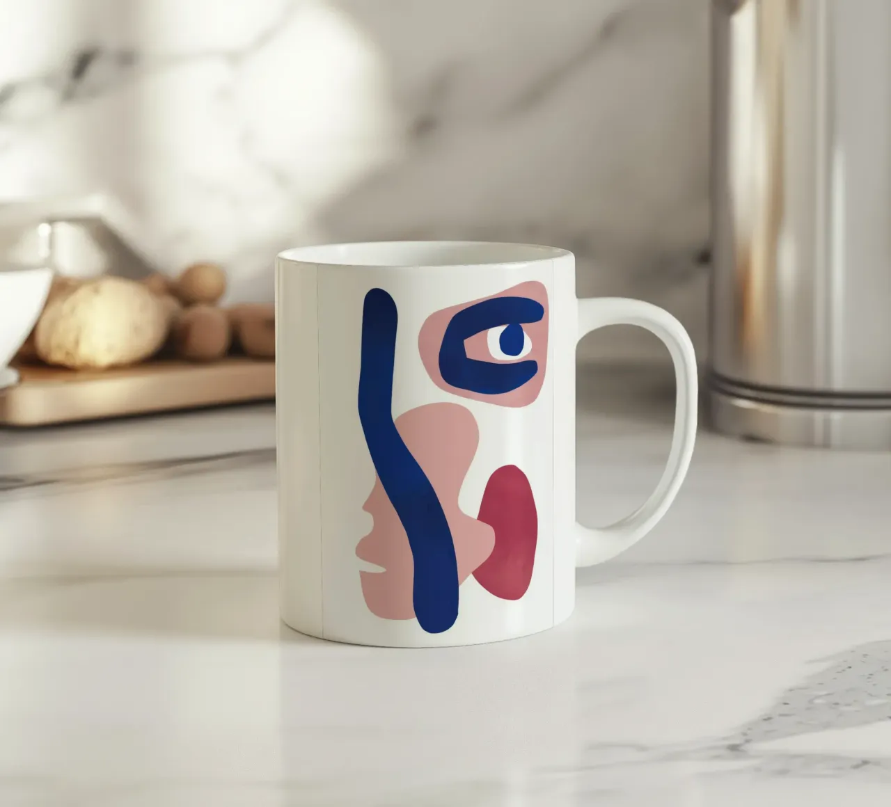 Incontro con la forma primaria tazza in ceramica da Terra Tone