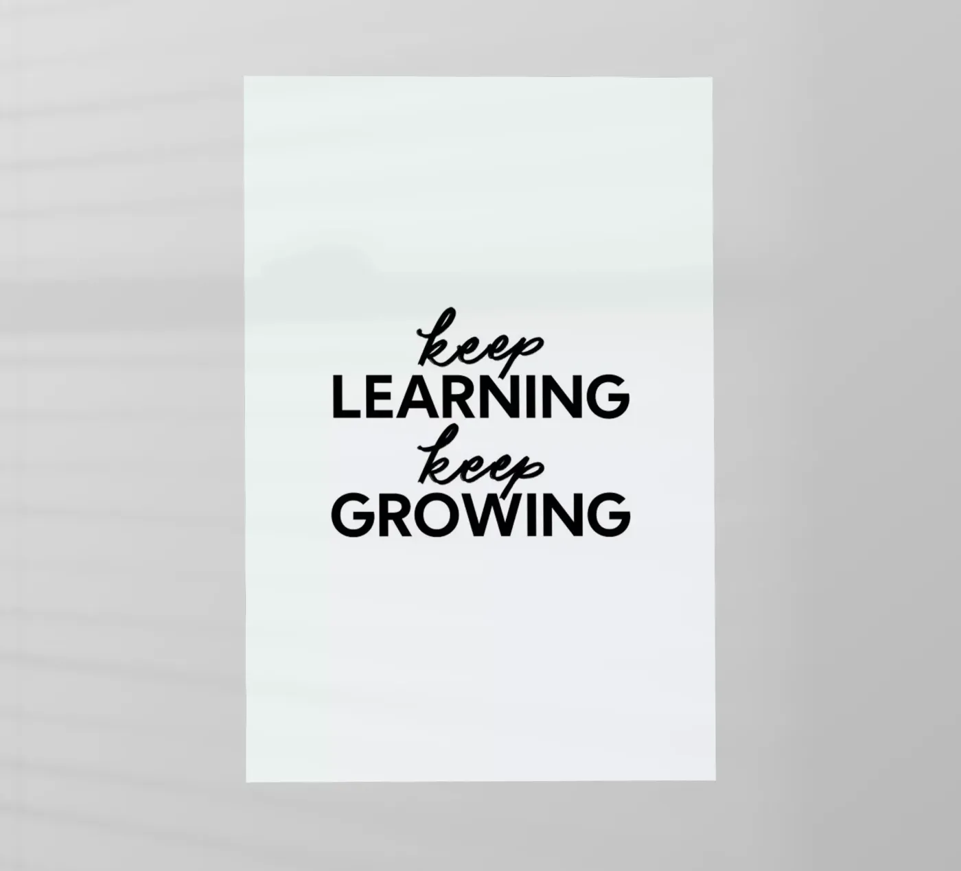 Keep Growing pellicola backlit da Studio One