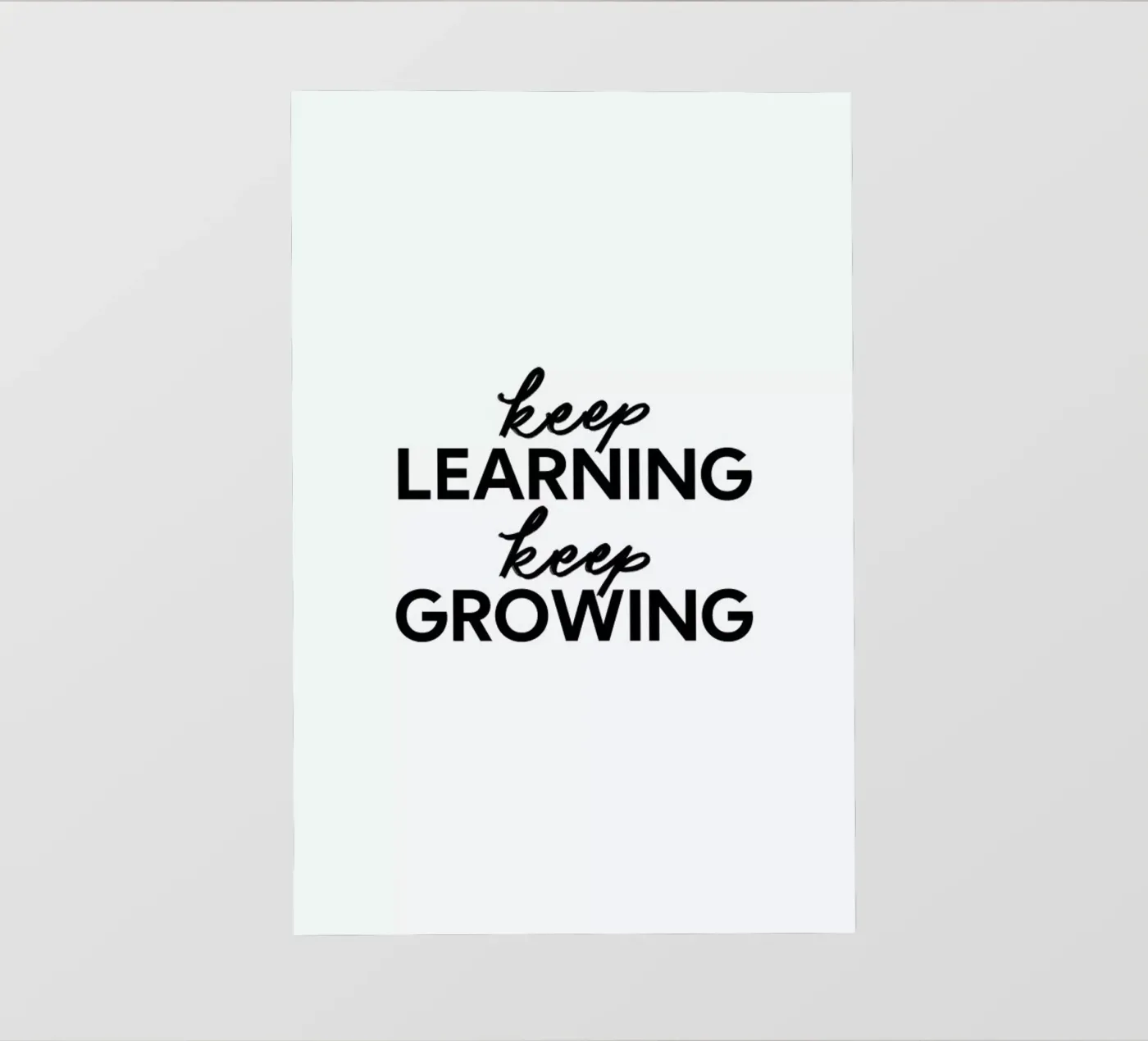 Keep Growing telo in pvc da Studio One