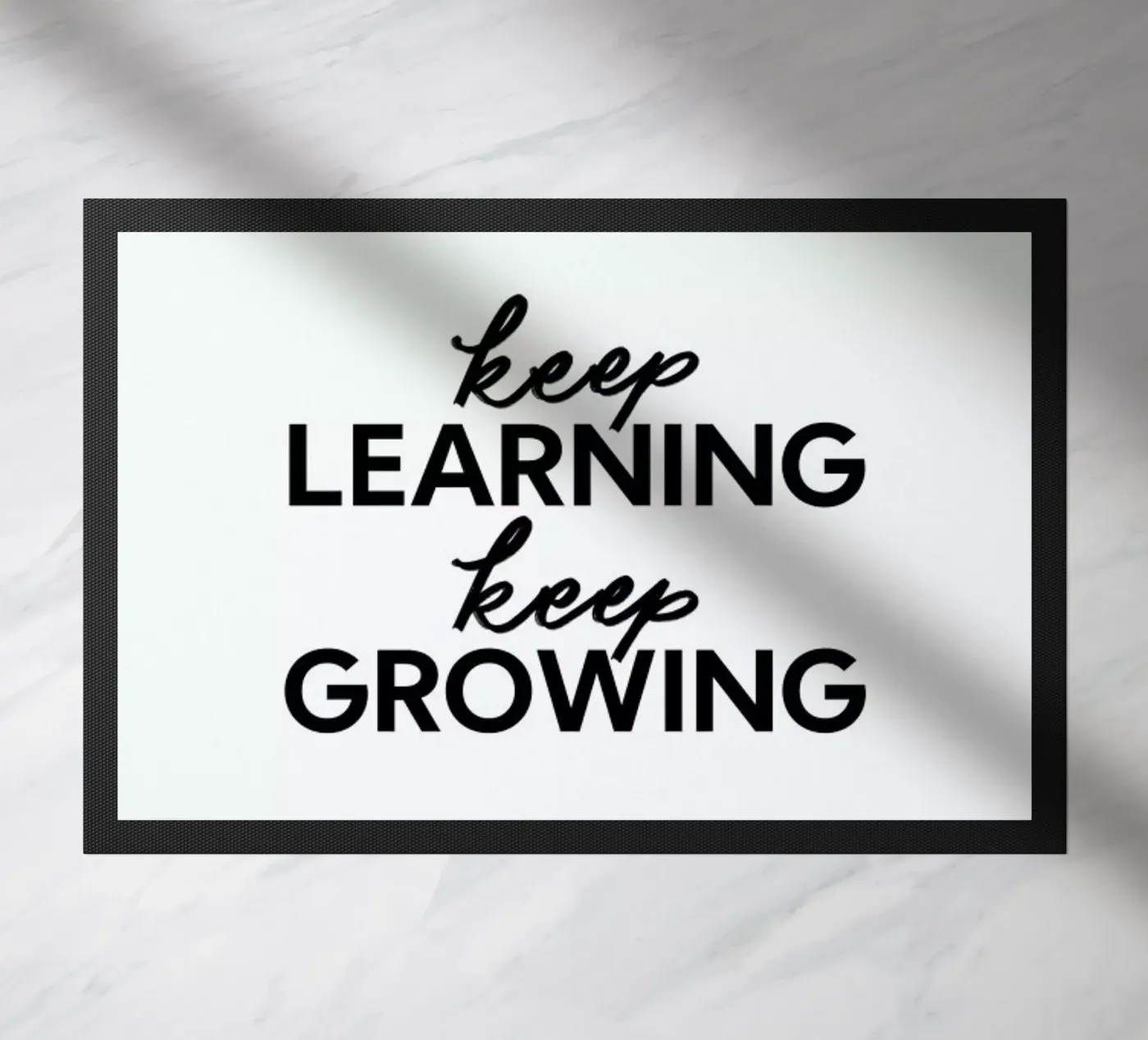 Keep Growing doormat by Studio One