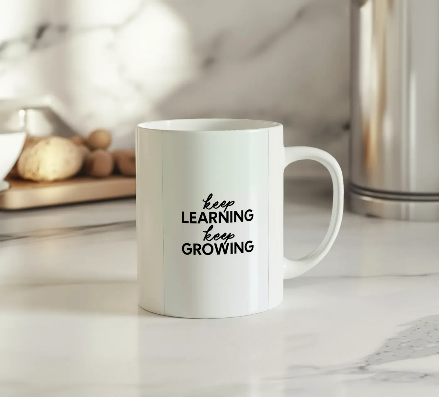 Keep Growing ceramic mug by Studio One
