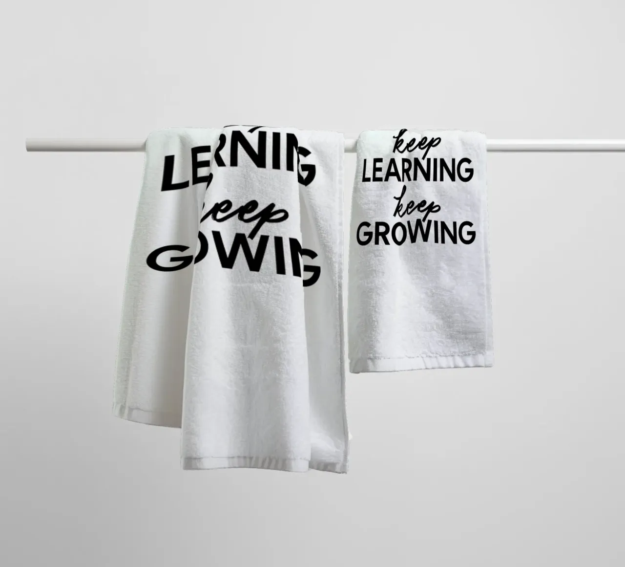 Keep Growing towel by Studio One