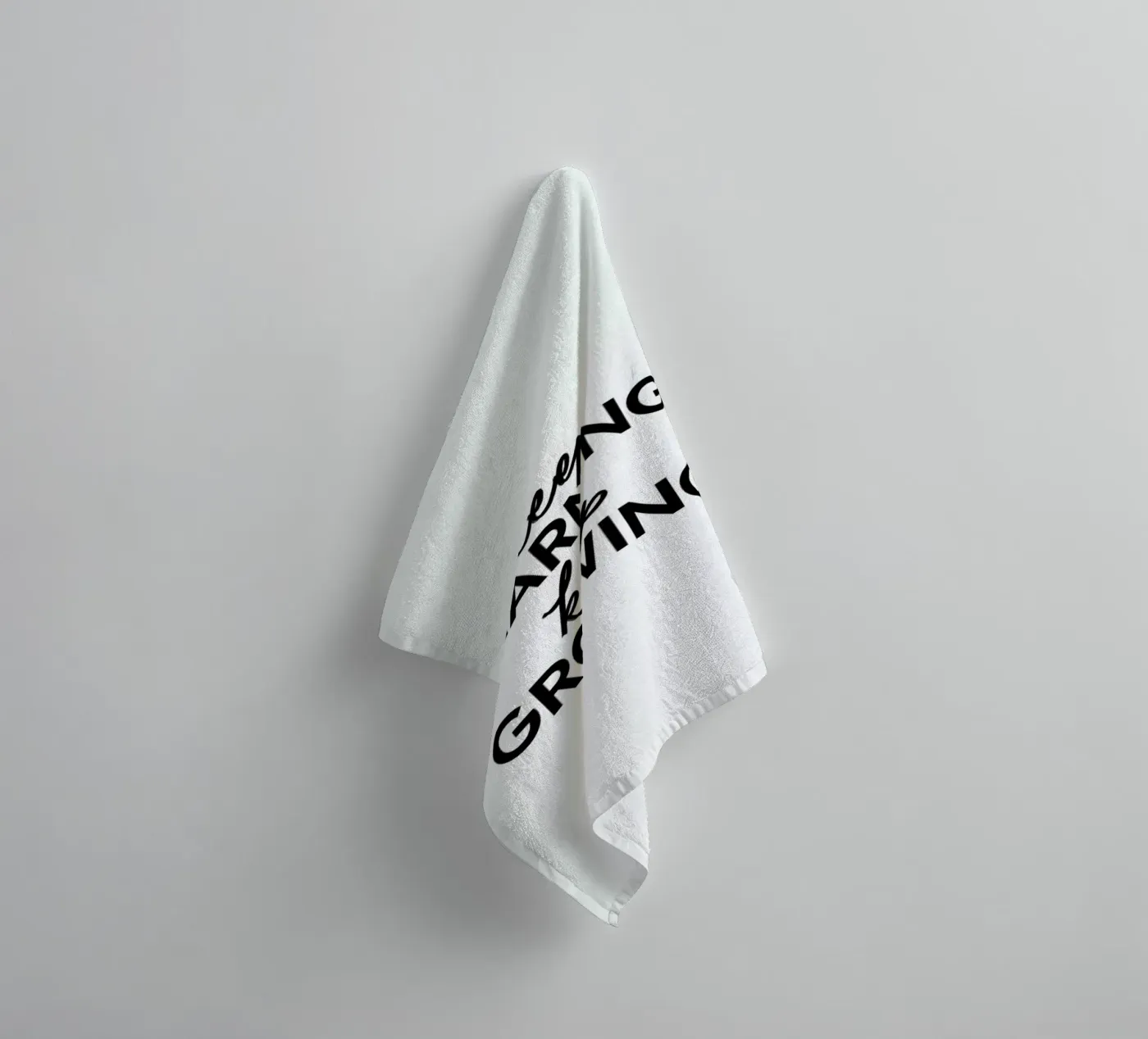 Keep Growing badhanddoek van Studio One