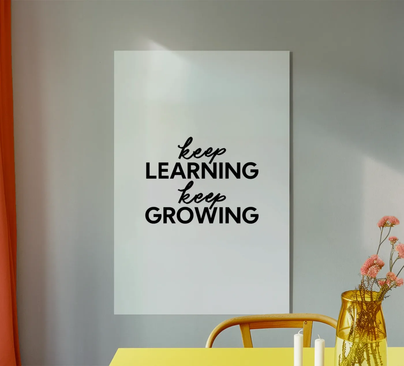 Keep Growing plexiglass da Studio One