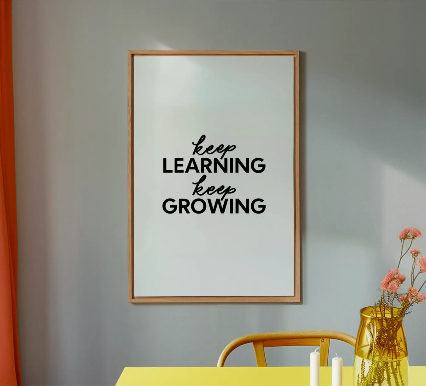 Keep Growing alluminio dibond da Studio One