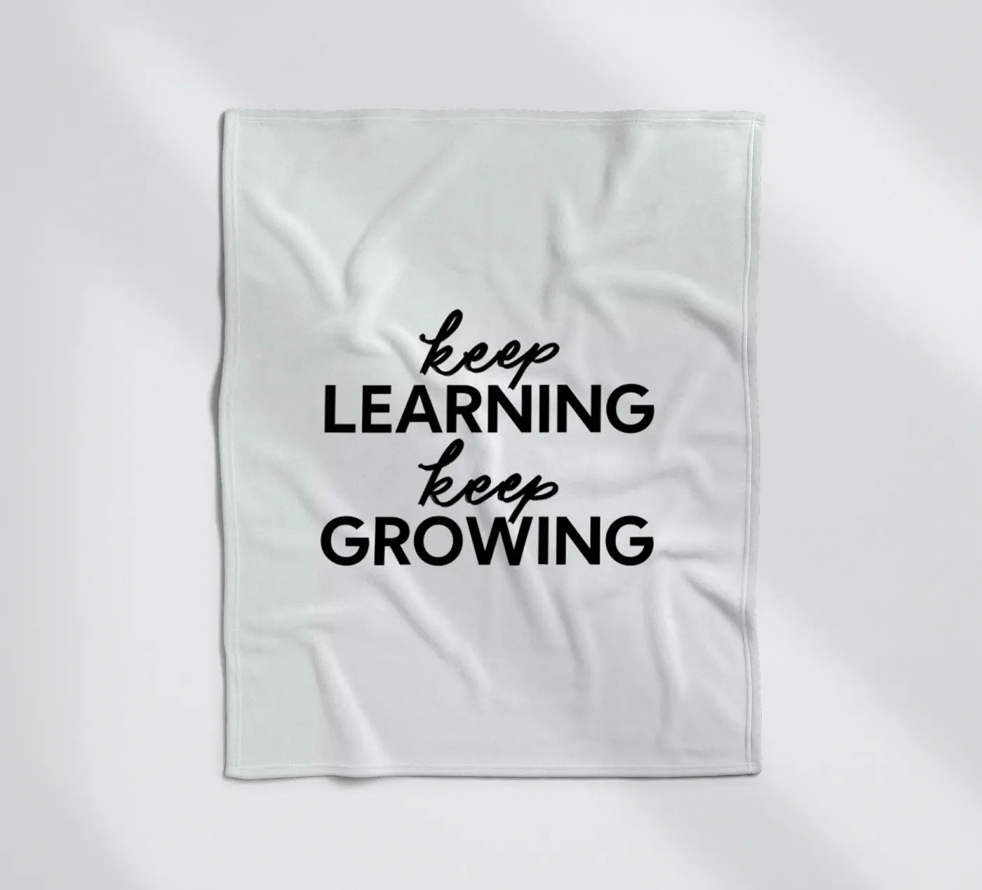 Keep Growing fleecedeken van Studio One