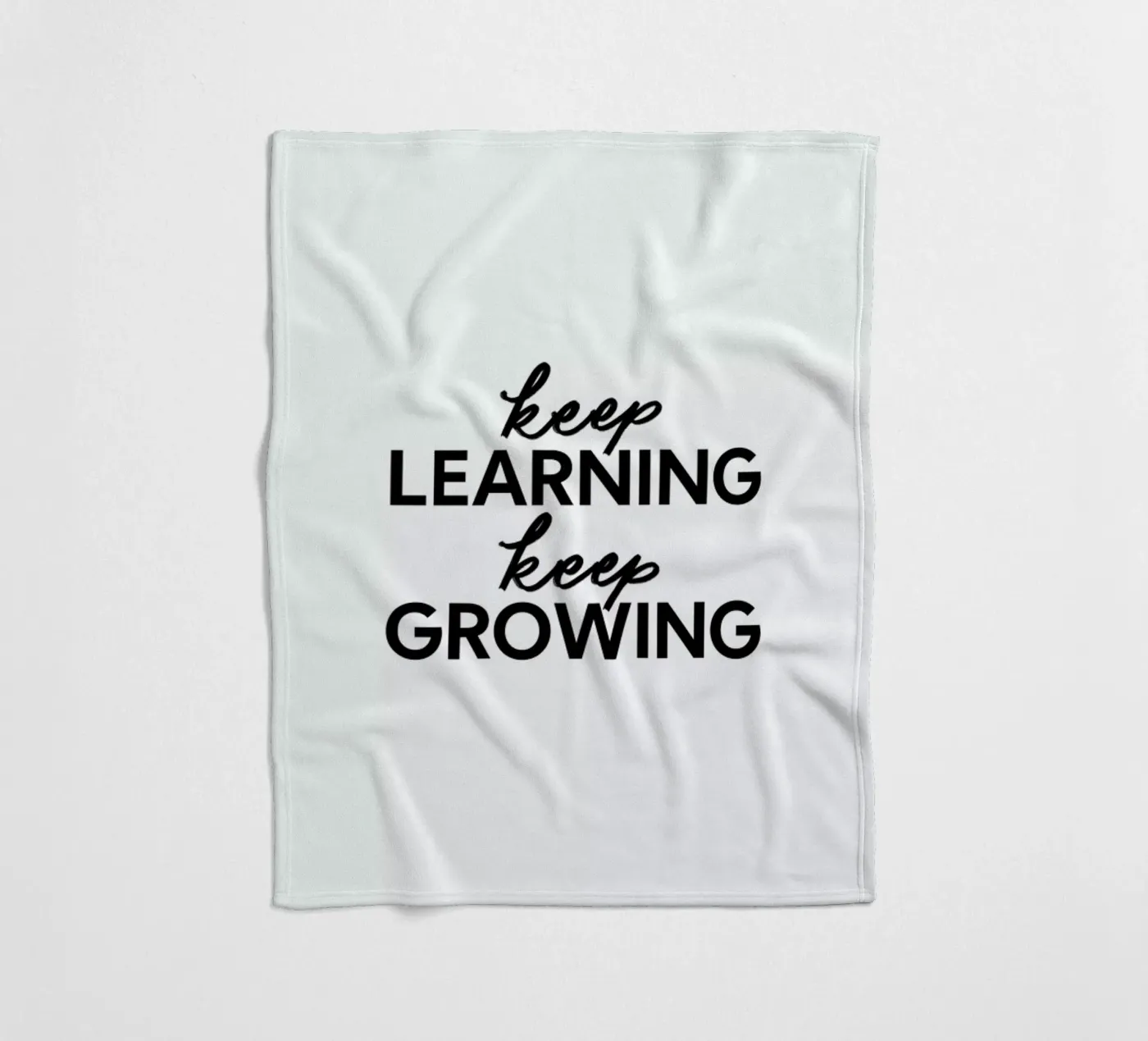 Keep Growing fleecedeken van Studio One