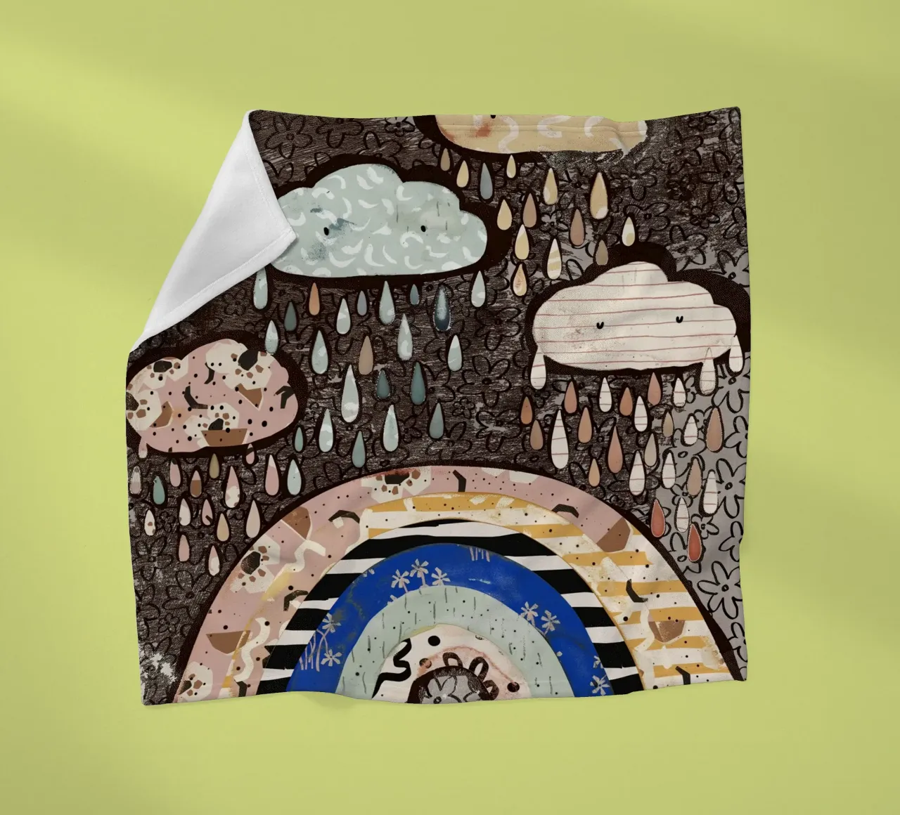 Pattern Play No 17 coperta in pile da treechild