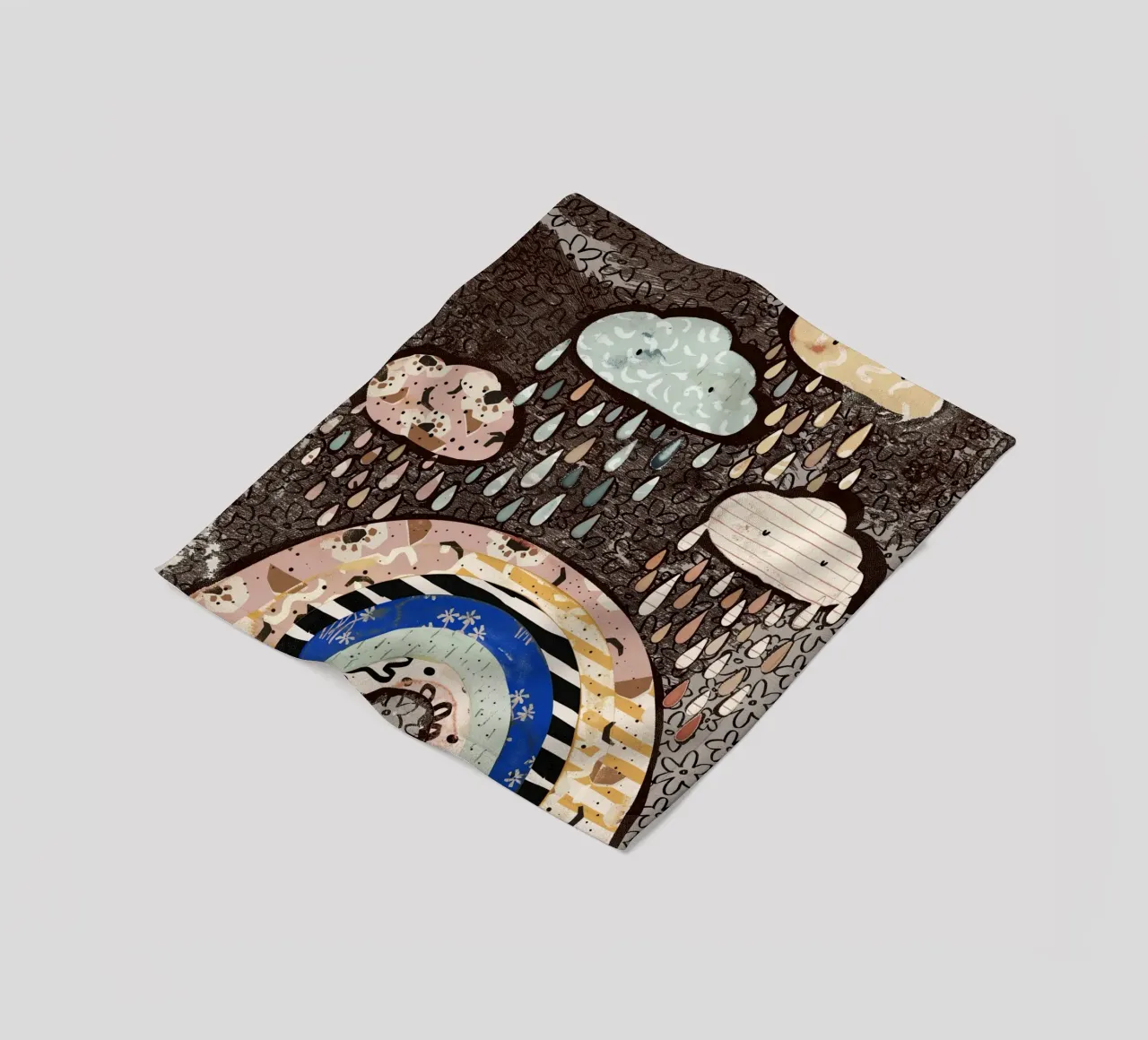 Pattern Play No 17 coperta in pile da treechild