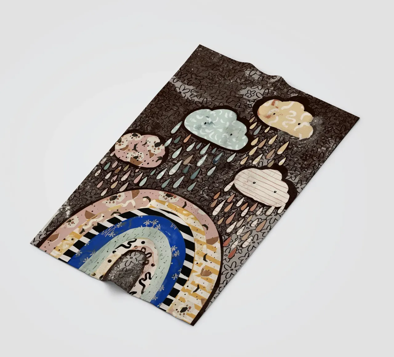 Pattern Play No 17 coperta in pile da treechild
