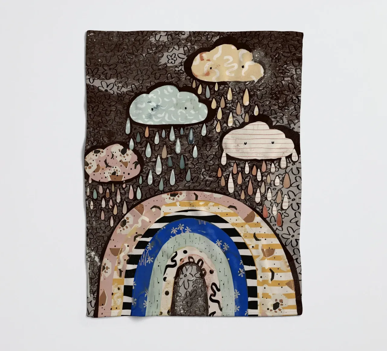 Pattern Play No 17 coperta in pile da treechild