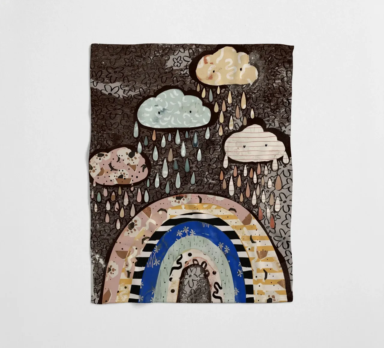 Pattern Play No 17 coperta in pile da treechild