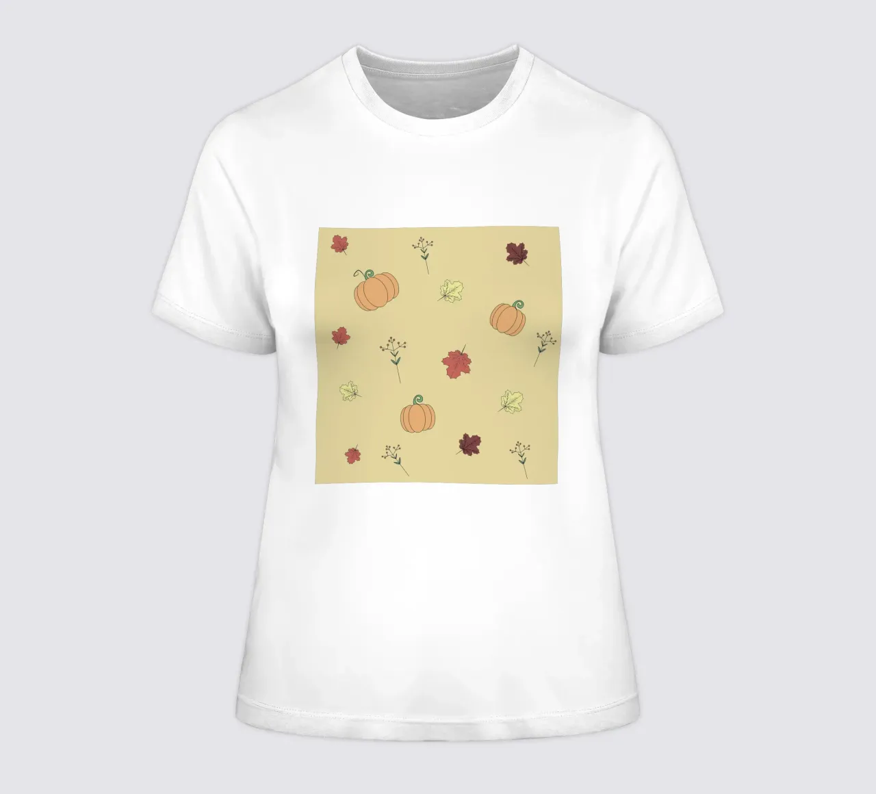 herfstsymbool dames t-shirt getailleerd van NEW LIFE