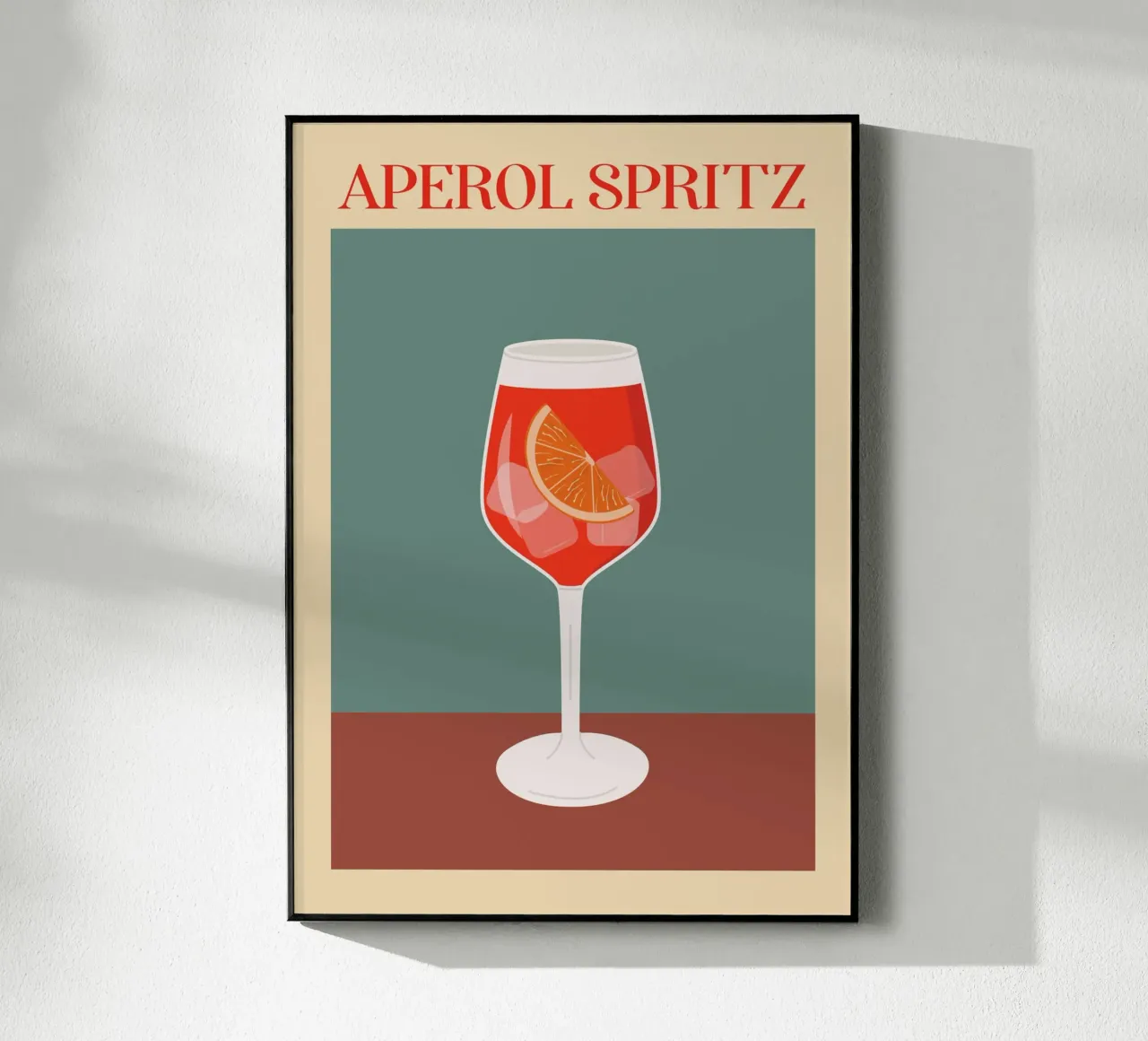 Aperol Spritz plexiglass da Trabolt Design