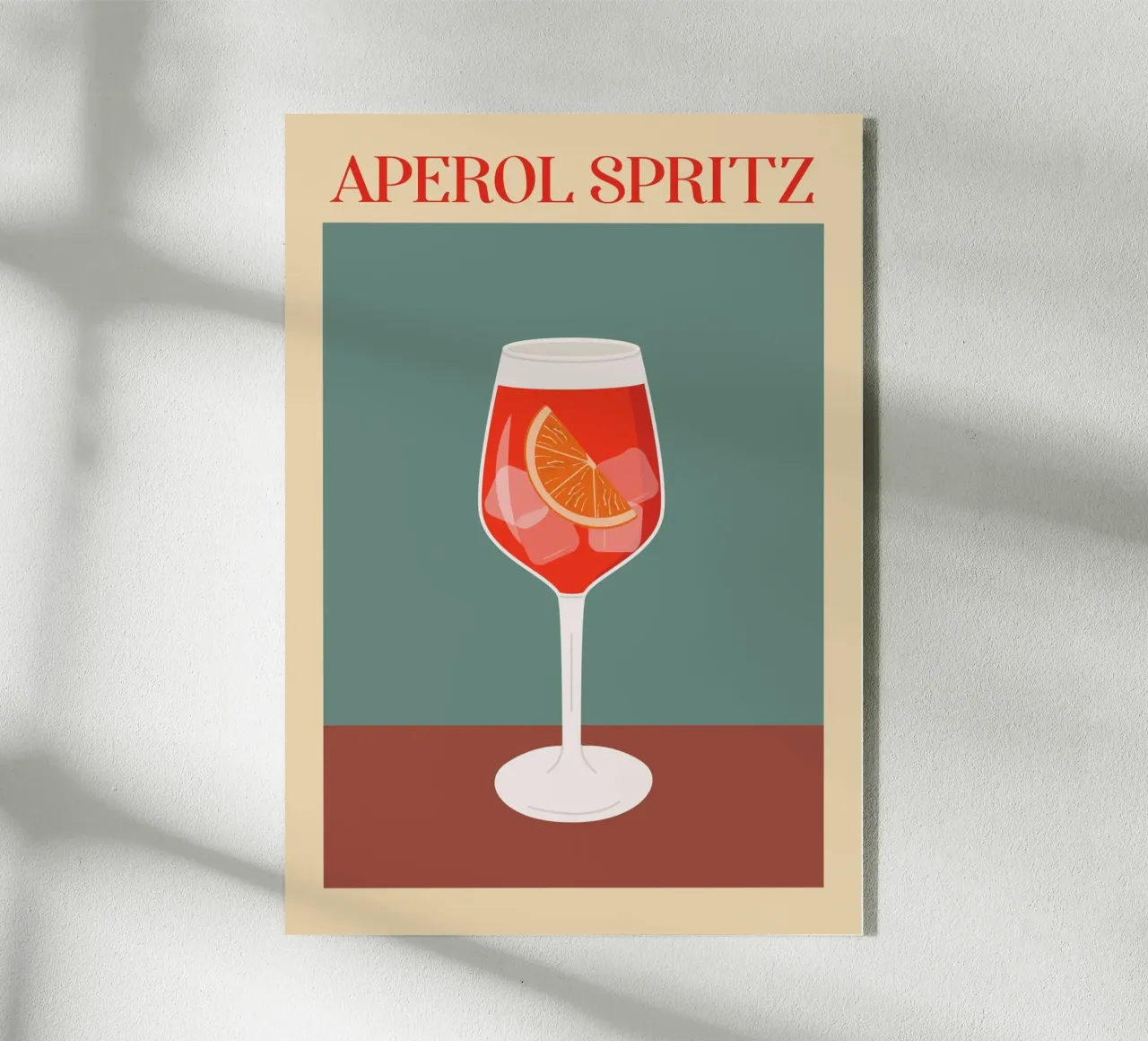 Aperol Spritz plexiglass da Trabolt Design