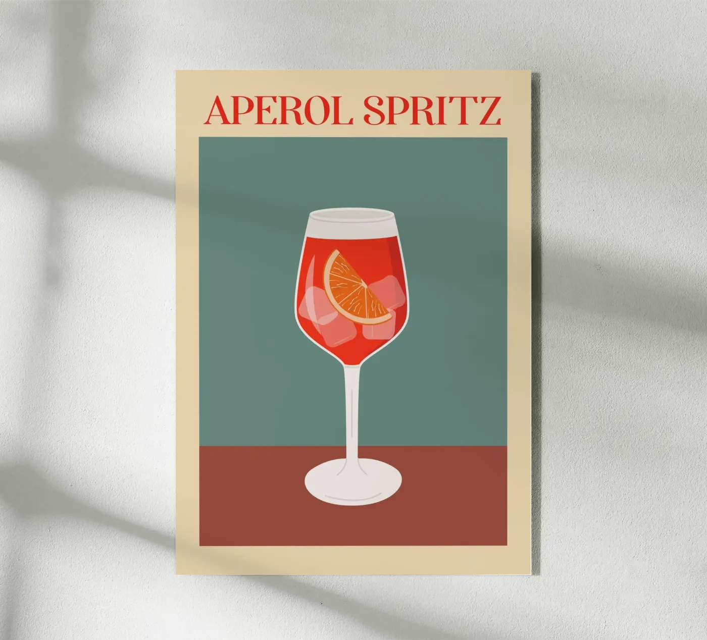Aperol Spritz plexiglass da Trabolt Design