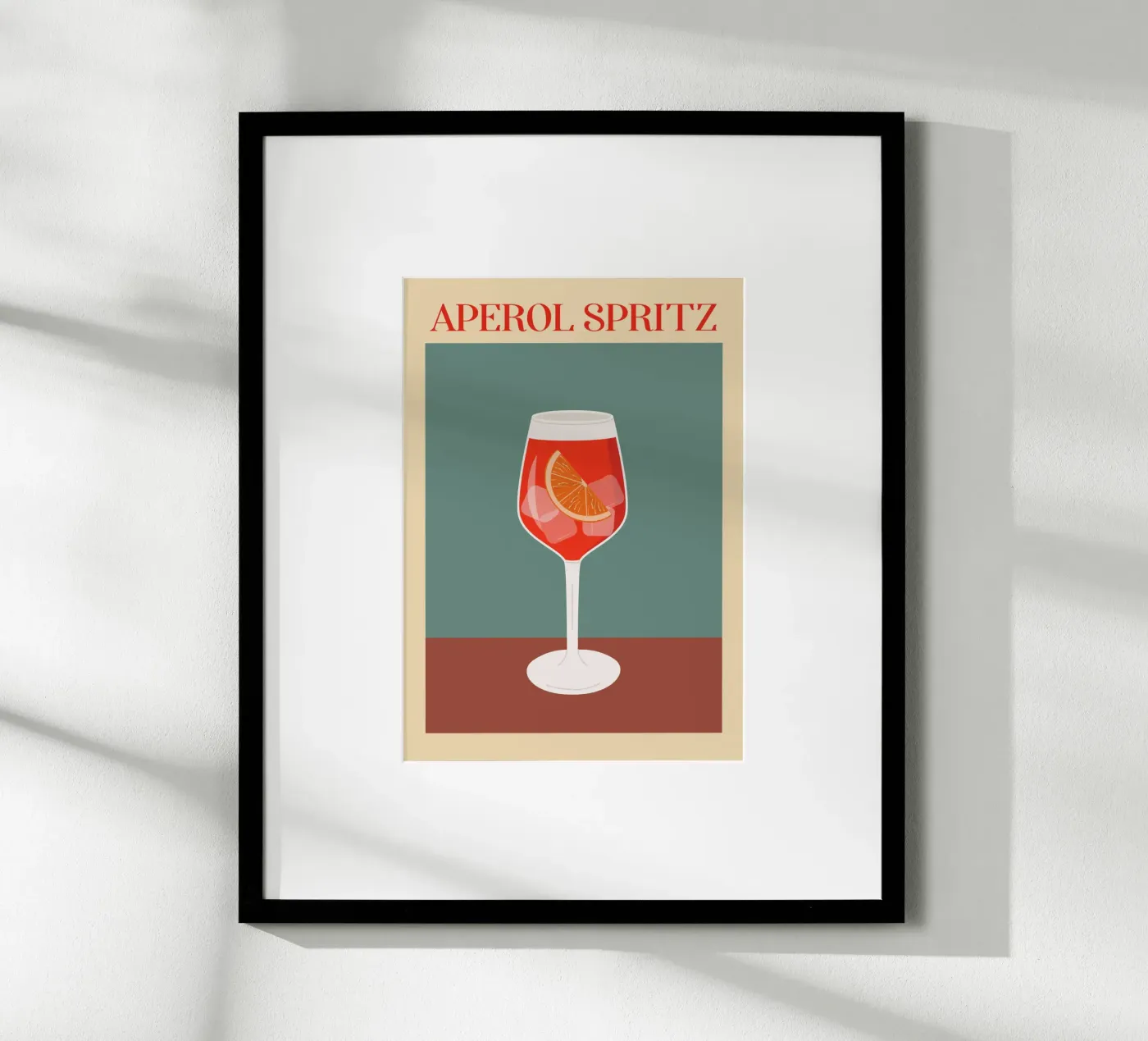 Aperol Spritz poster da Trabolt Design