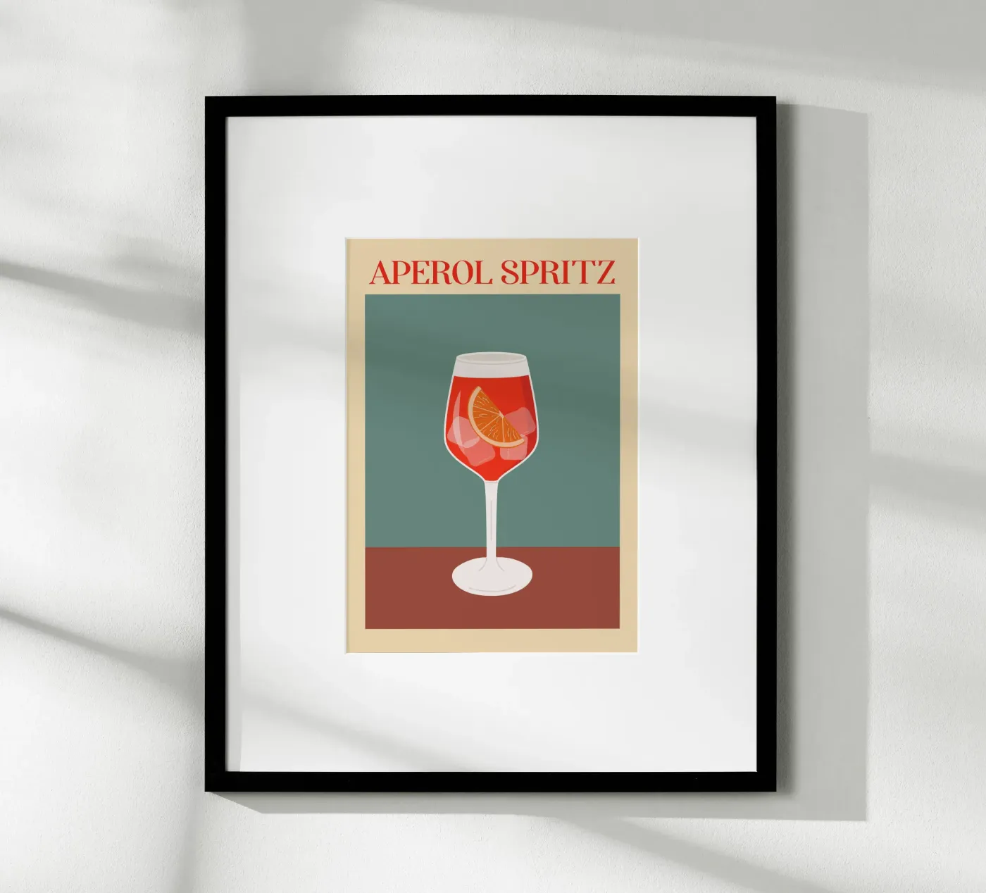 Aperol Spritz poster da Trabolt Design
