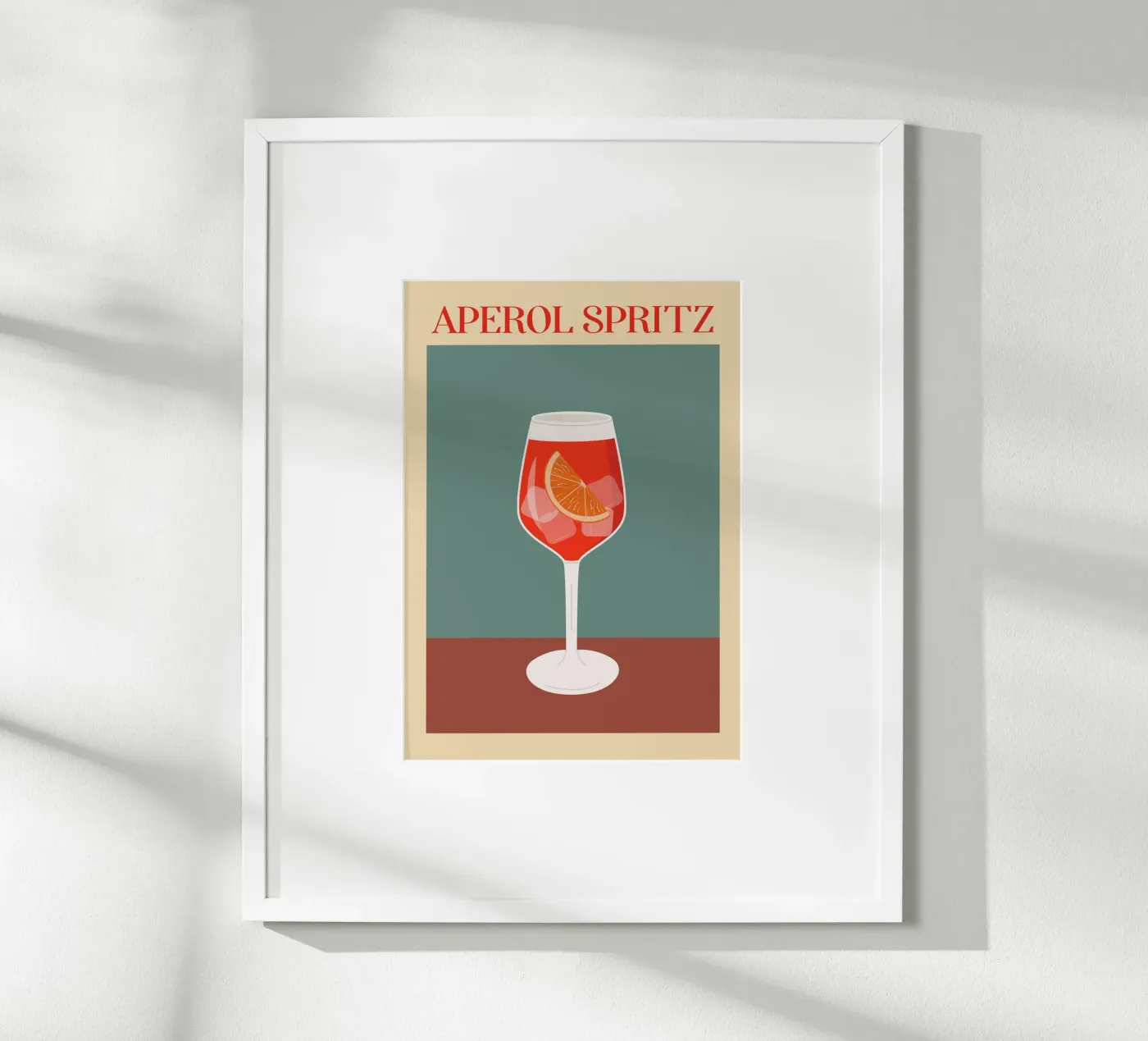 Aperol Spritz poster da Trabolt Design