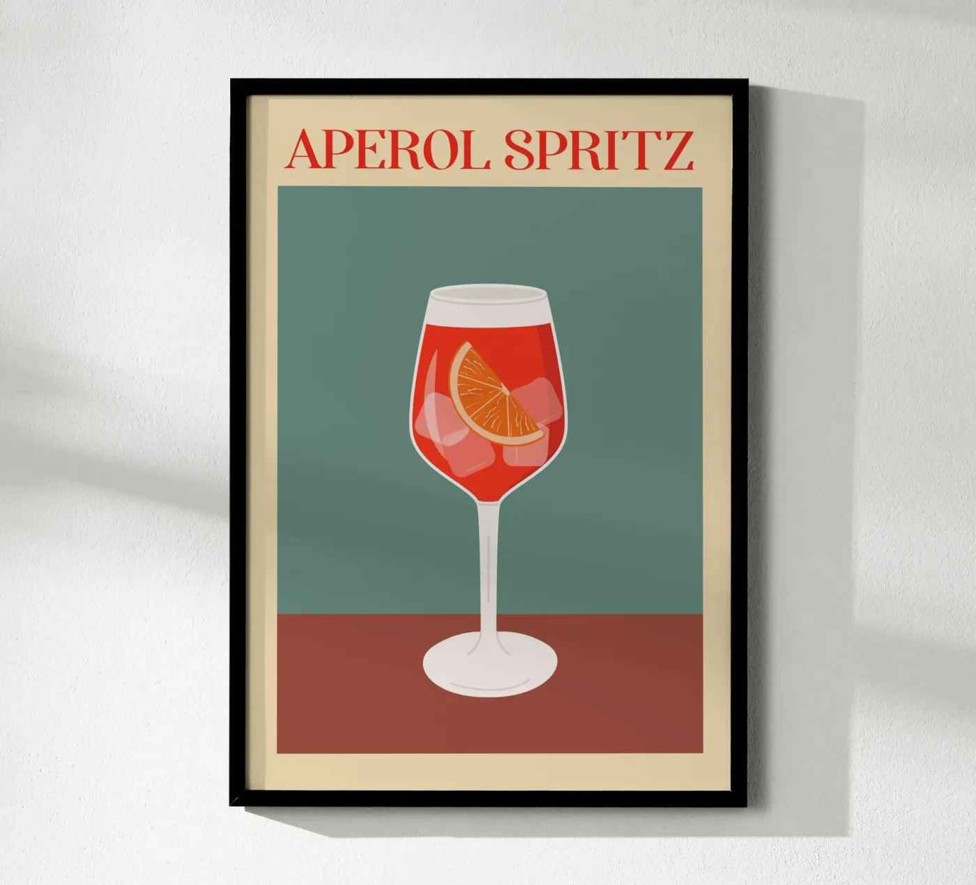 Aperol Spritz poster da Trabolt Design