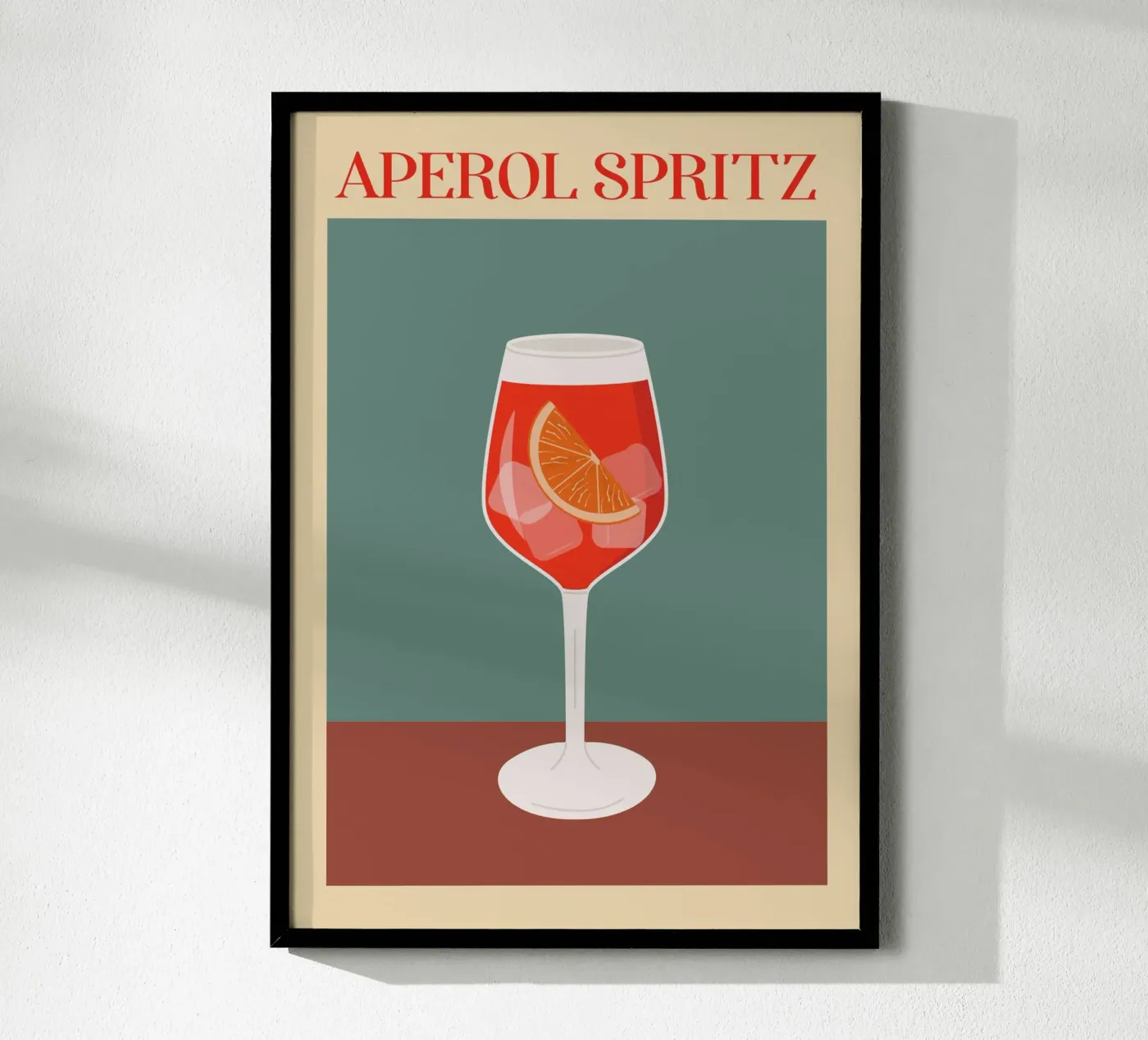Aperol Spritz poster da Trabolt Design