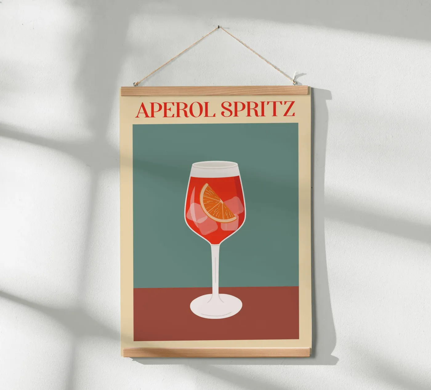 Aperol Spritz poster da Trabolt Design