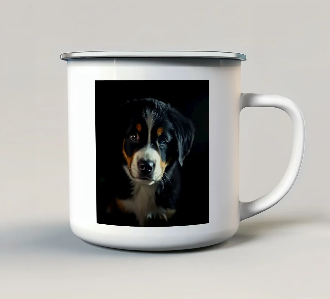 cuccioli carini #78 tazza in smalto da Yumis.Beargang.and.Me
