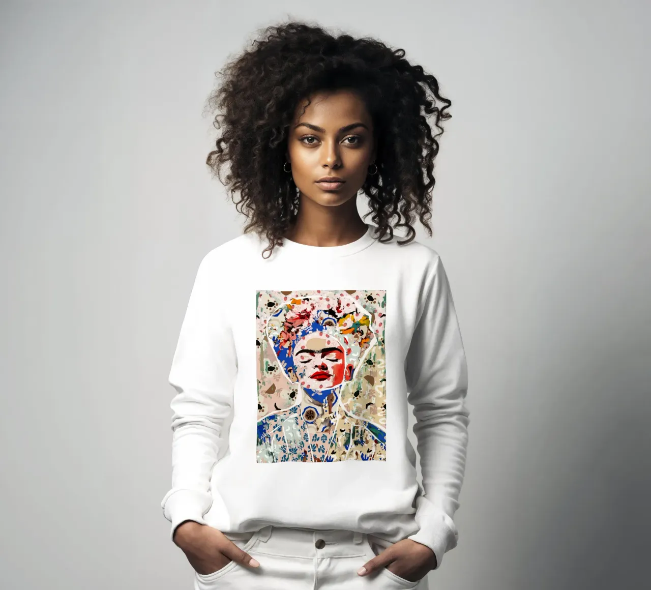 Pattern Play No 18 (Frida) felpa da treechild