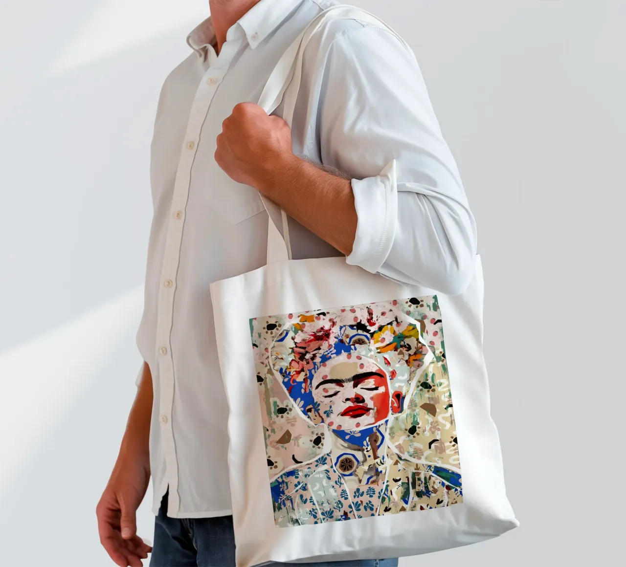 Pattern Play No 18 (Frida) borsa in juta da treechild