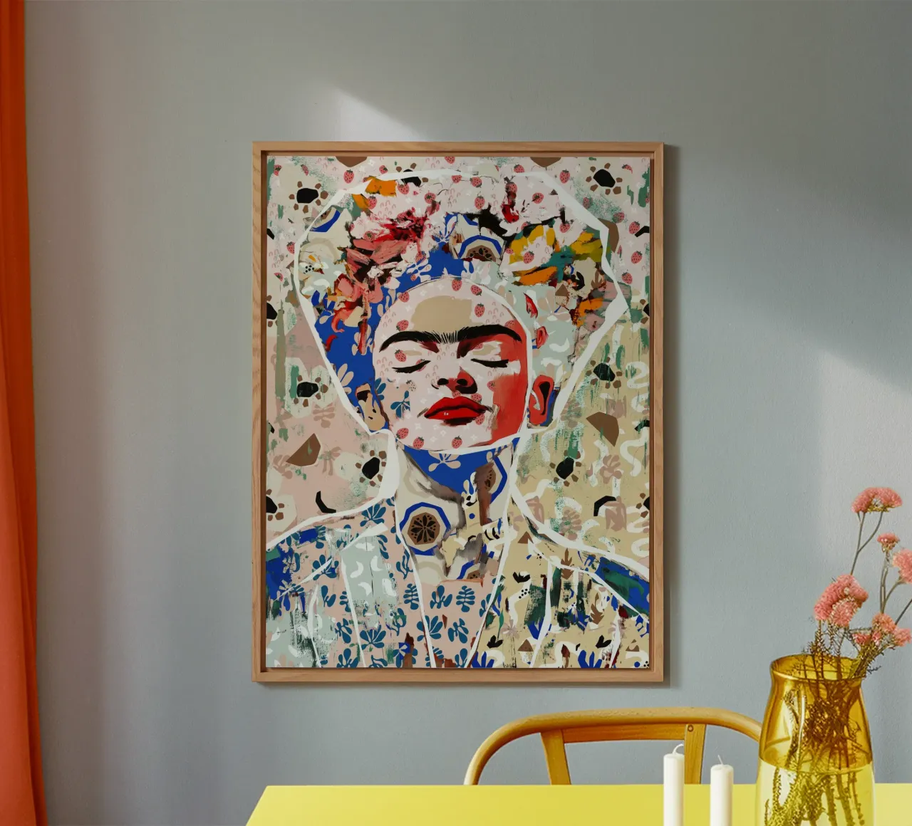 Pattern Play No 18 (Frida) alluminio dibond da treechild