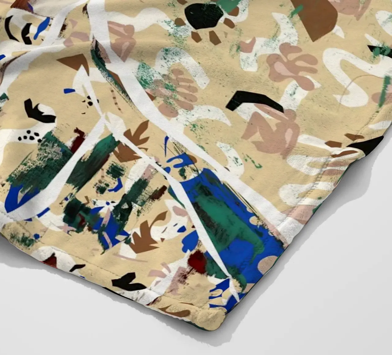 Pattern Play No 18 (Frida) coperta in pile da treechild