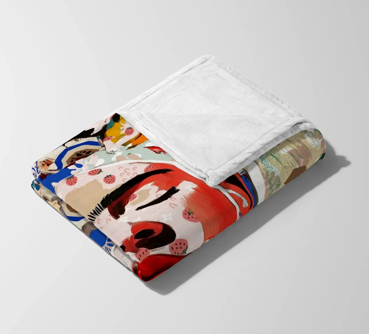 Pattern Play No 18 (Frida) coperta in pile da treechild