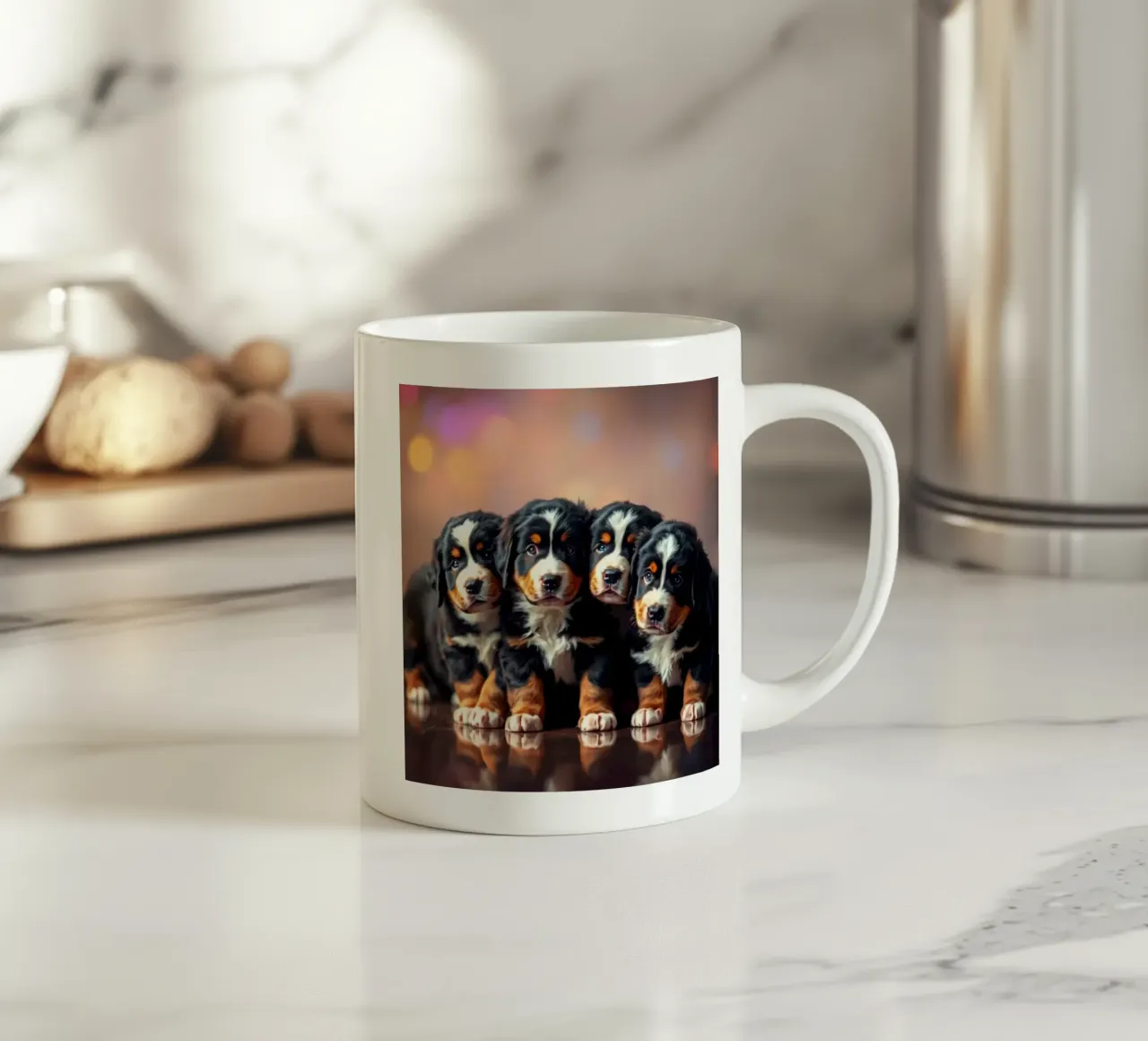 cuccioli carini #84 tazza in ceramica da Yumis.Beargang.and.Me