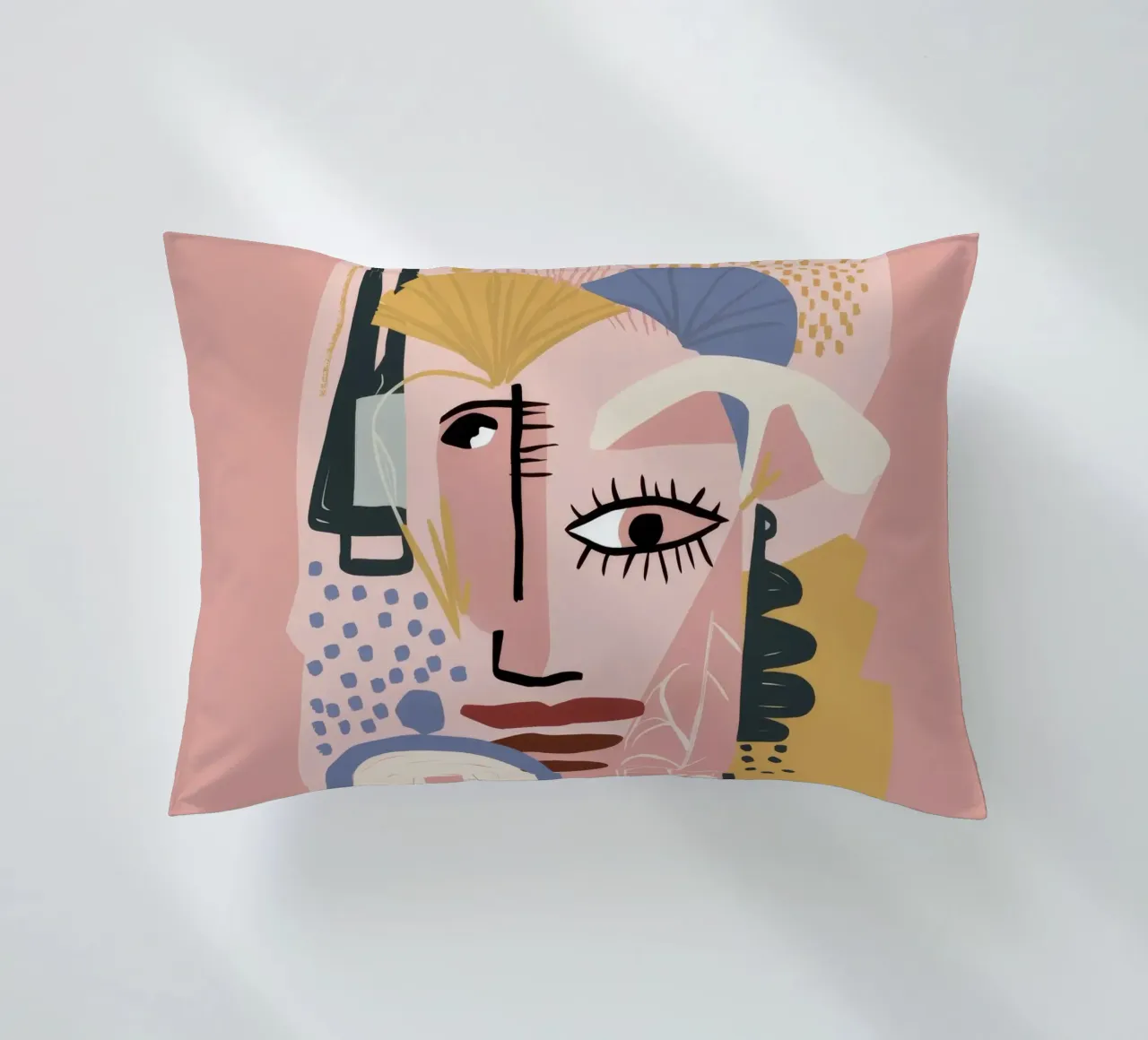 Prismatic Visage Dream decorative cushion by Stone Patina