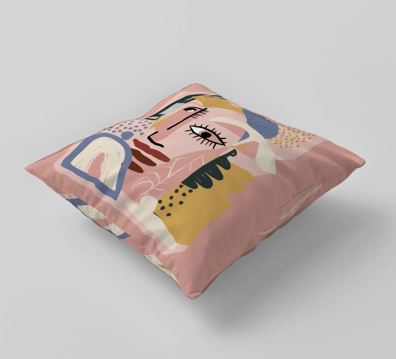 Prismatic Visage Dream decorative cushion by Stone Patina