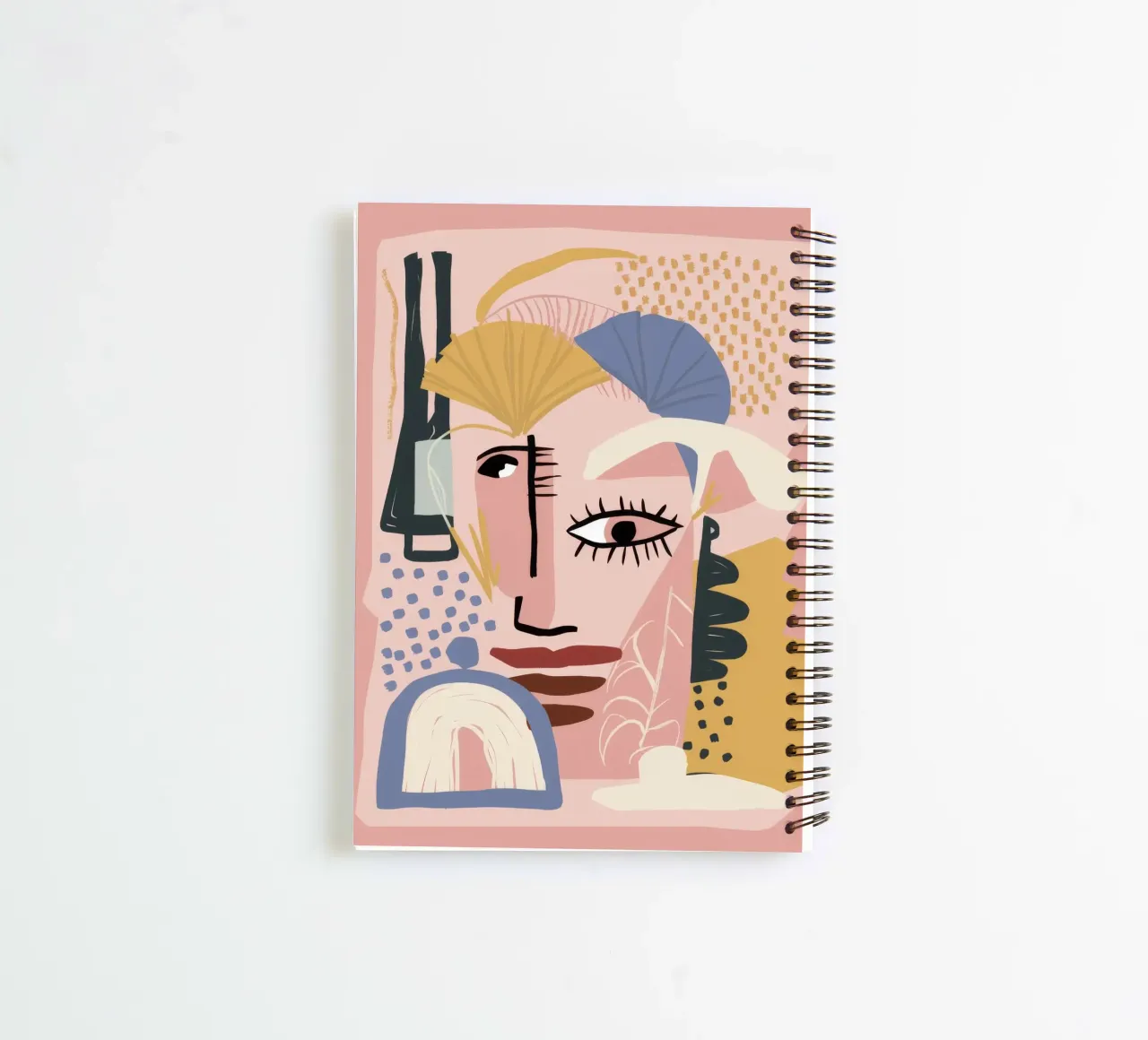 Prismatic Visage Dream spiral notebook by Stone Patina