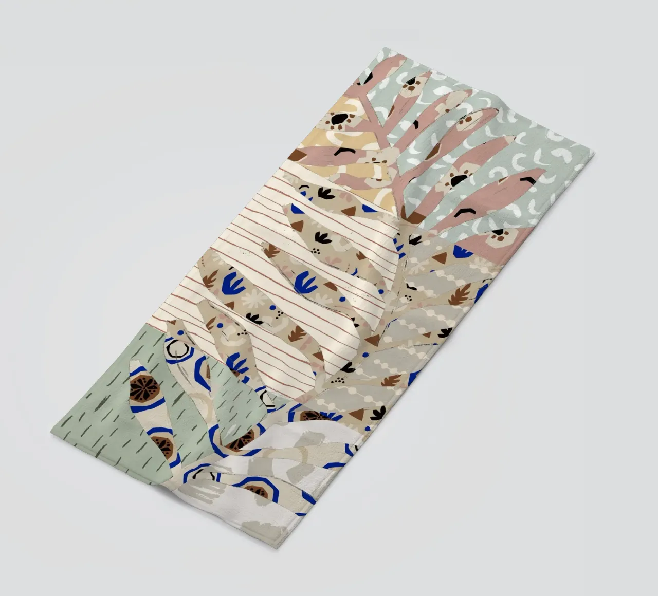 Pattern Play No 19 beach towel by treechild