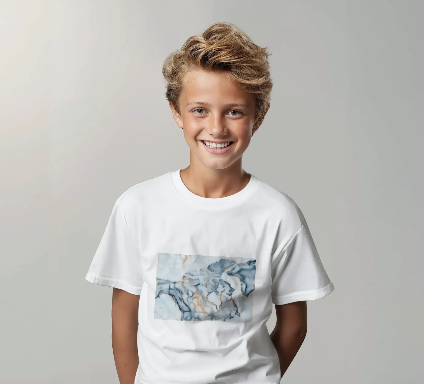 Canada Marble Map t-shirt bambini da Octavian