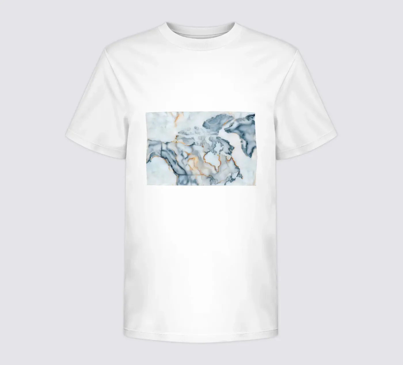Canada Marble Map t-shirt bambini da Octavian