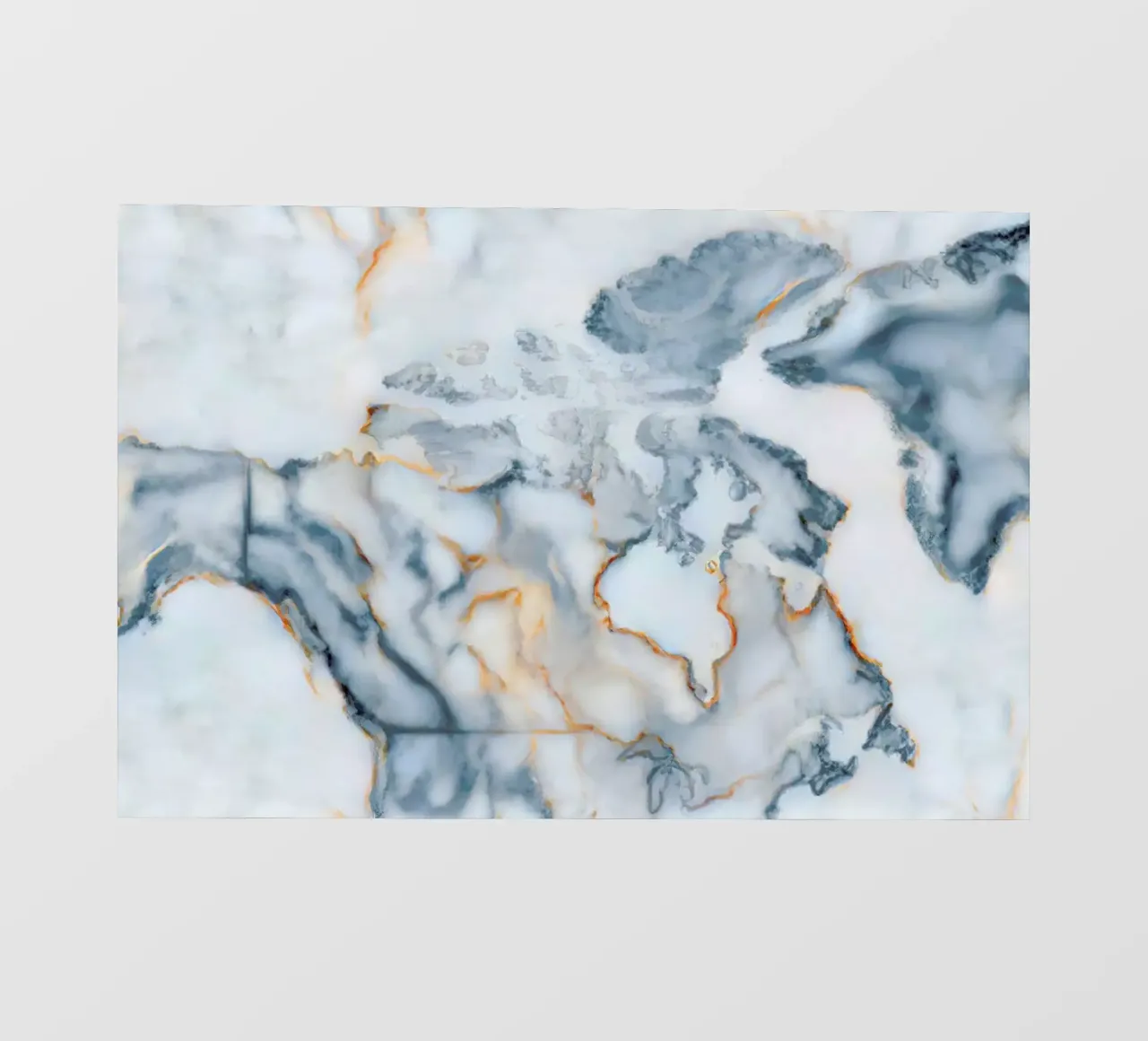 Canada Marble Map pellicola backlit da Octavian