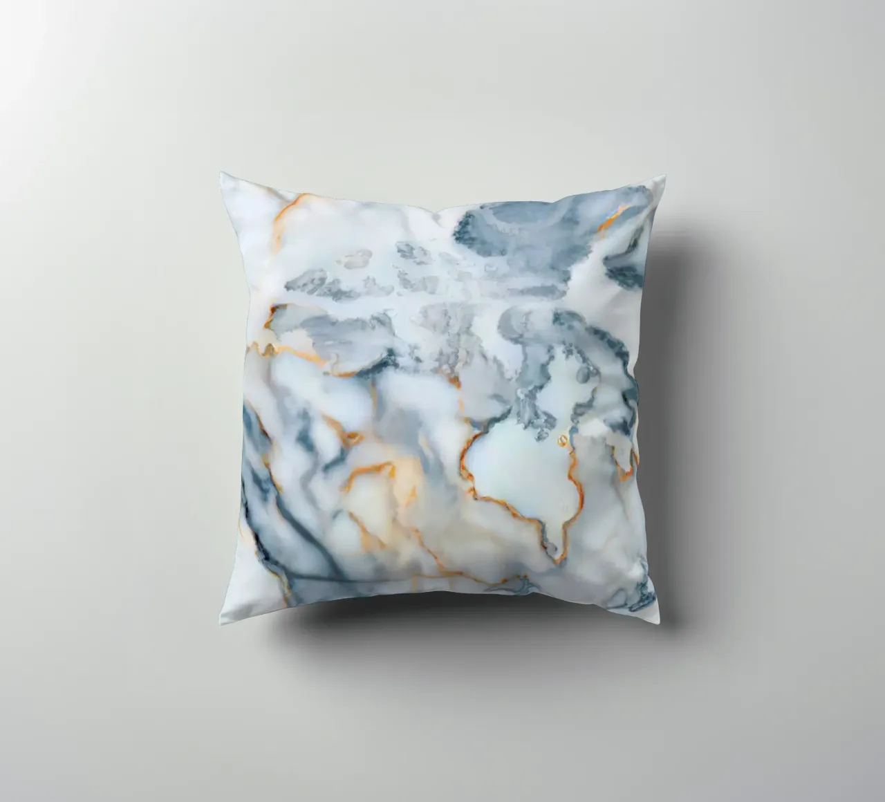 Canada Marble Map cuscino da Octavian